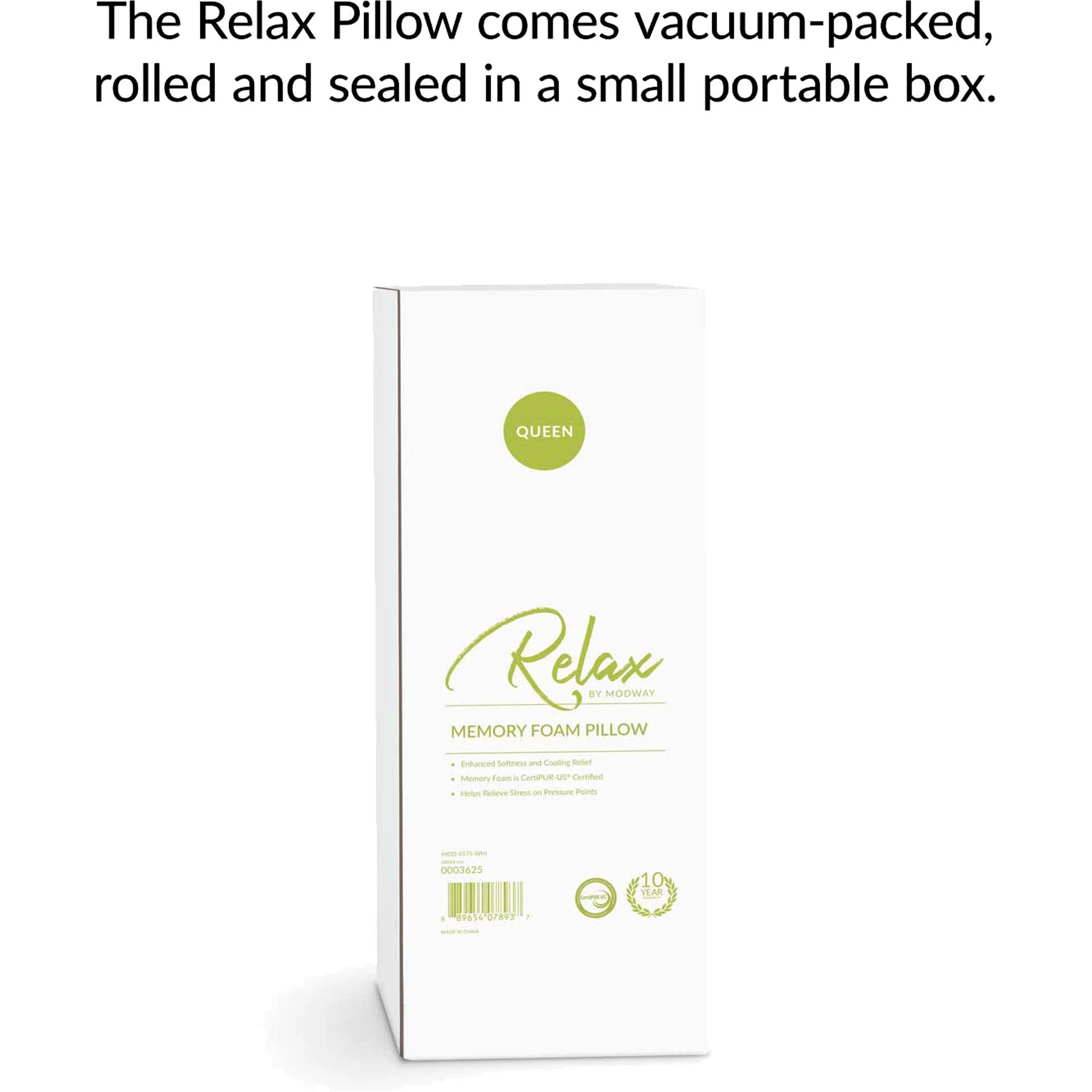 Ronald Standard Size Pillow White - Image 7