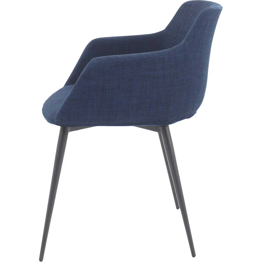 Rondall Arm Chair Blue (Set of 2) - Image 5