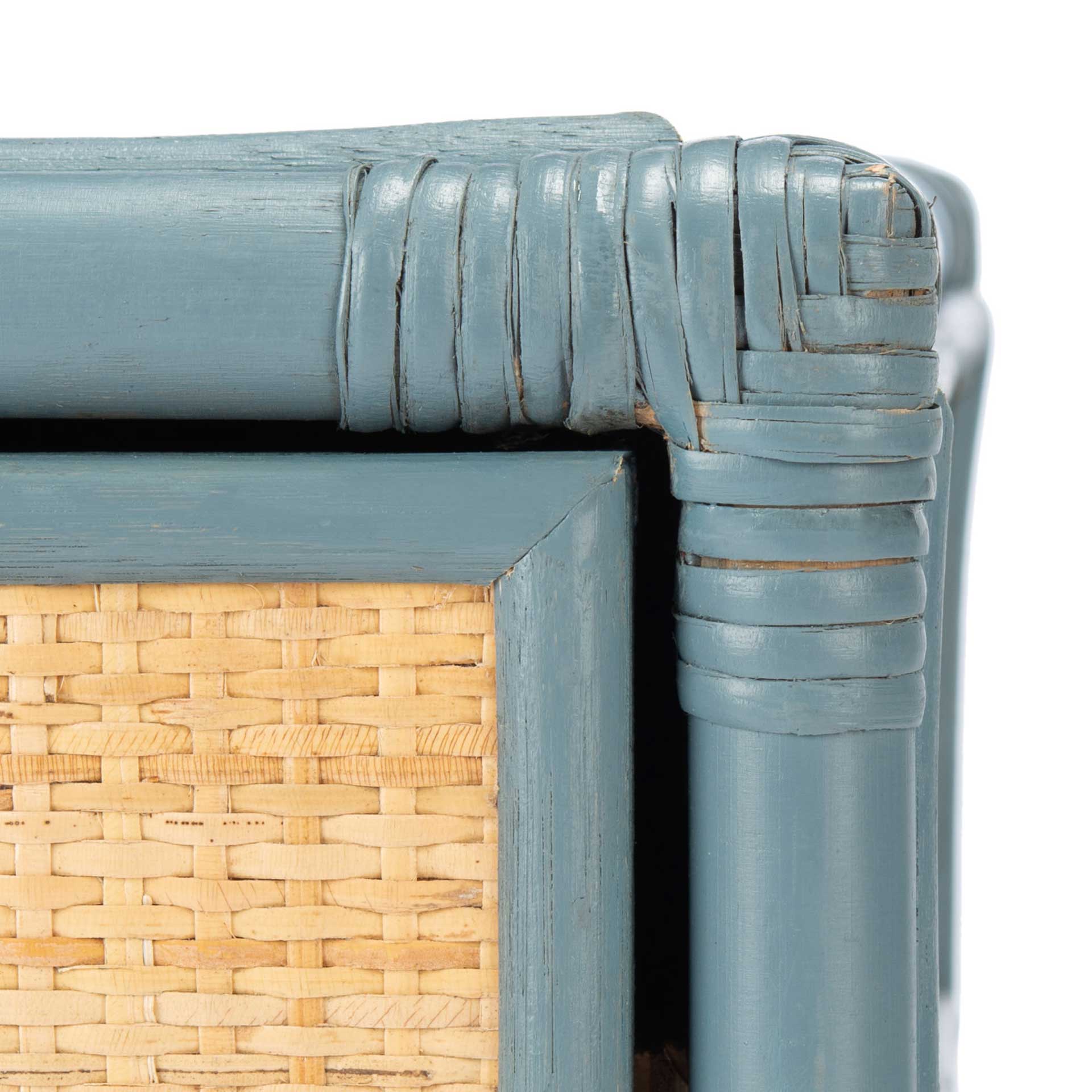 Ronin 1 Drawer 1 Shelf Nightstand Blue Gray/Natural - Image 5