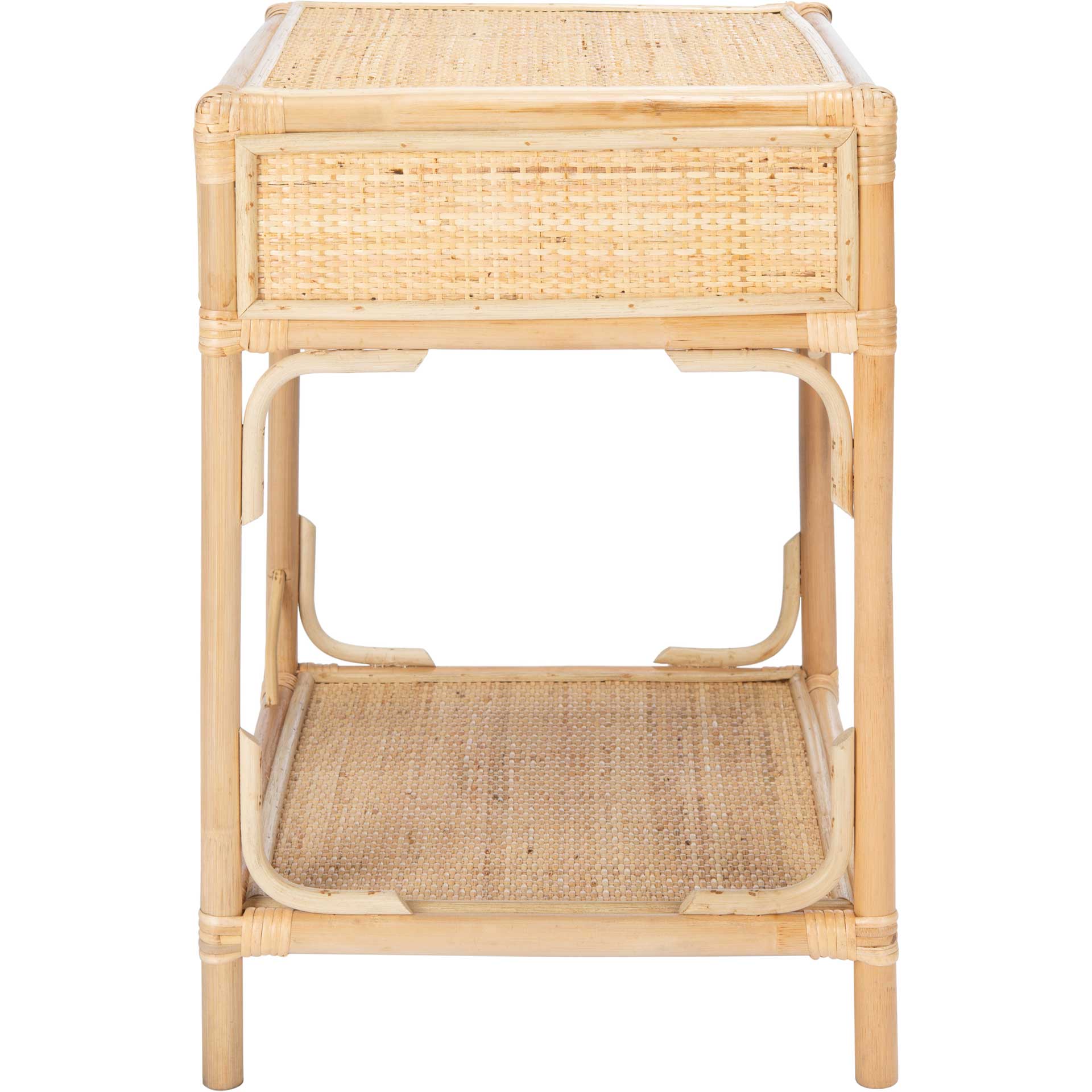 Ronin 1 Drawer 1 Shelf Nightstand Natural - Image 3