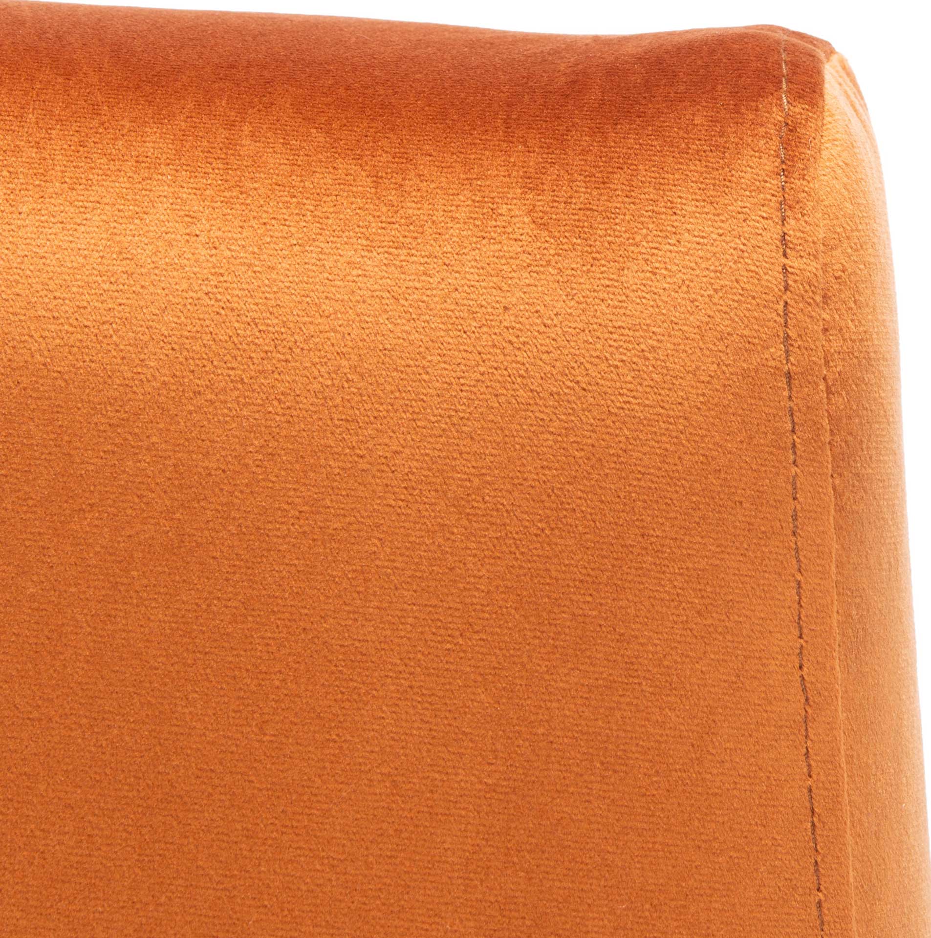 Rosa Velvet Accent Chair Sienna/Gold - Image 5