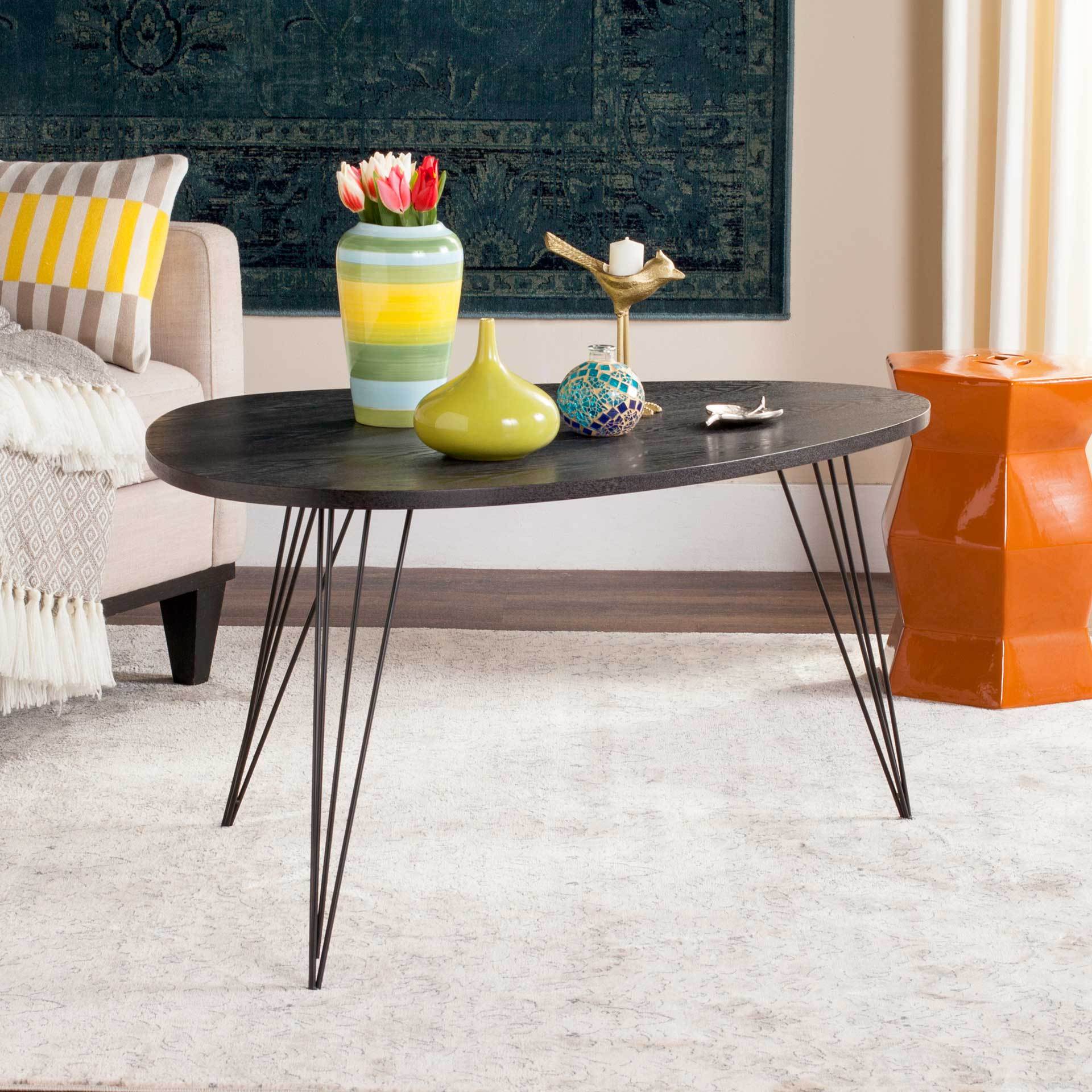 Ross Wood Coffee Table Black - Image 3