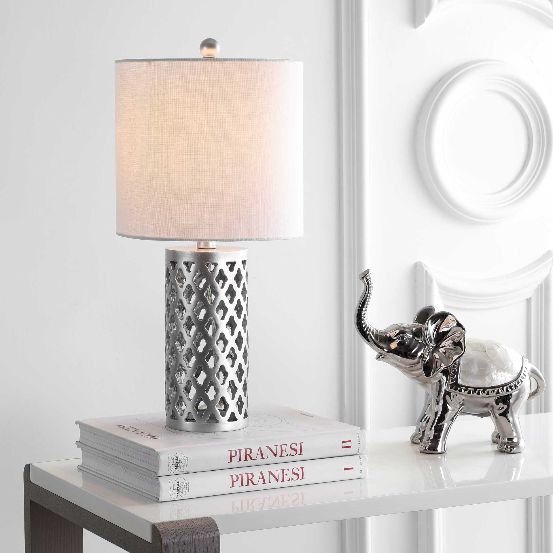 Roxana Table Lamp Silver - Image 4