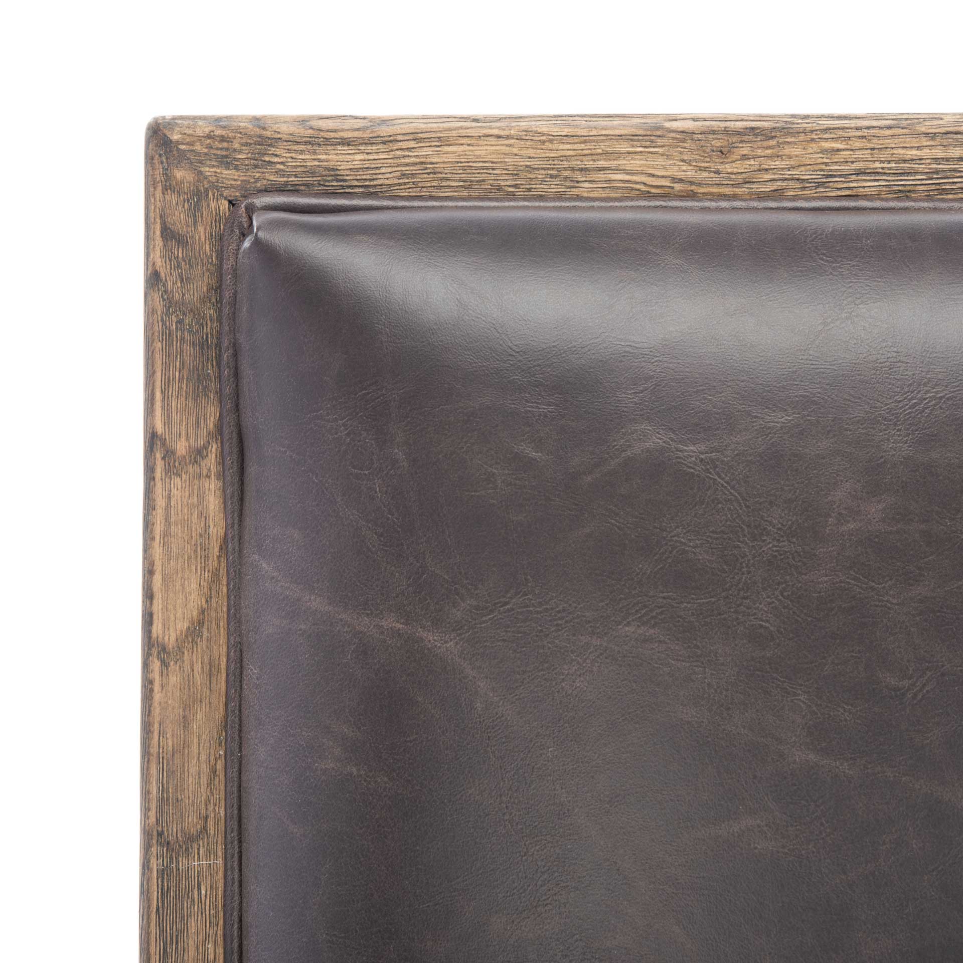 Rudy Mid-Century Accent Chair Dark Brown - Image 7
