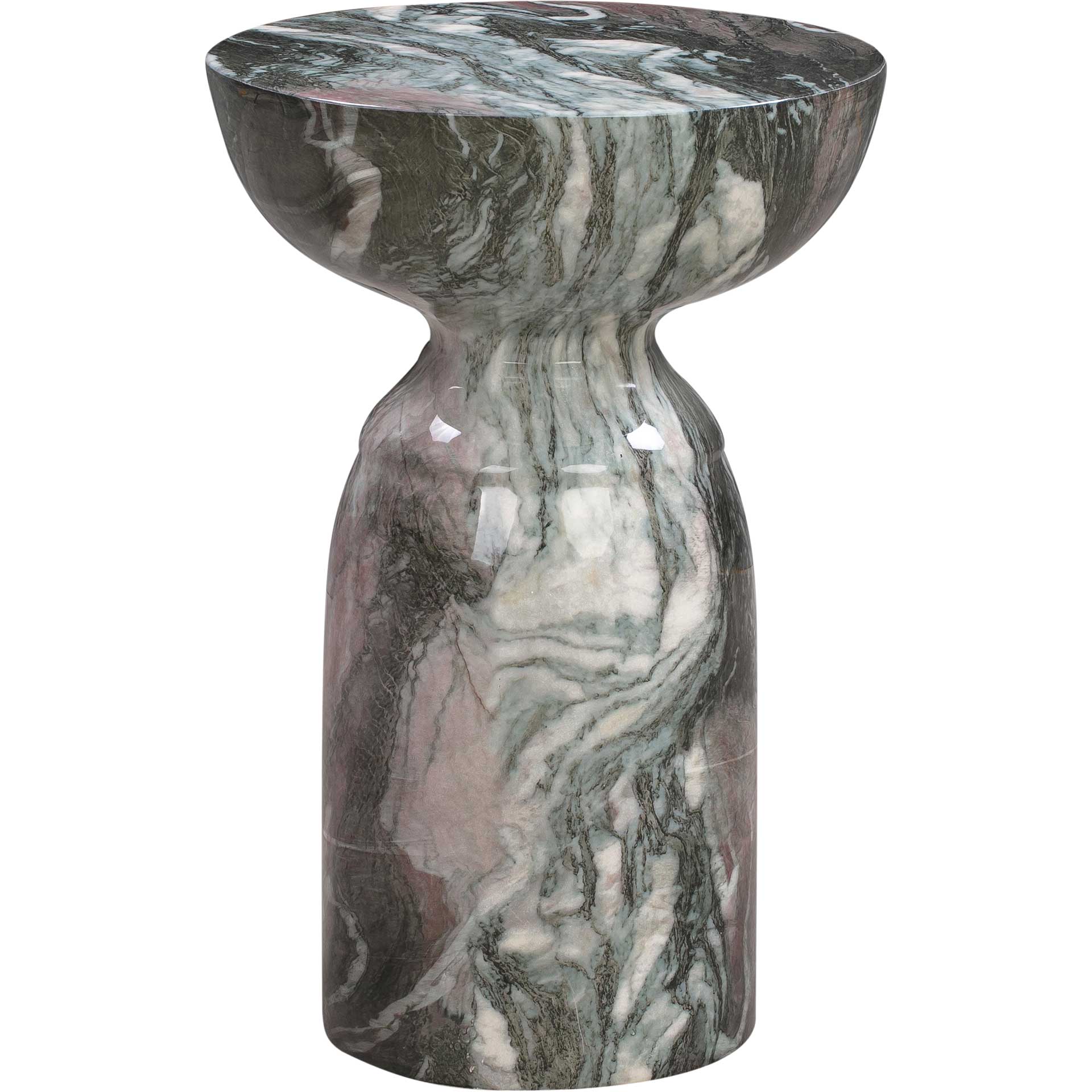 Rulan Marble Side Table Gray - Image 2