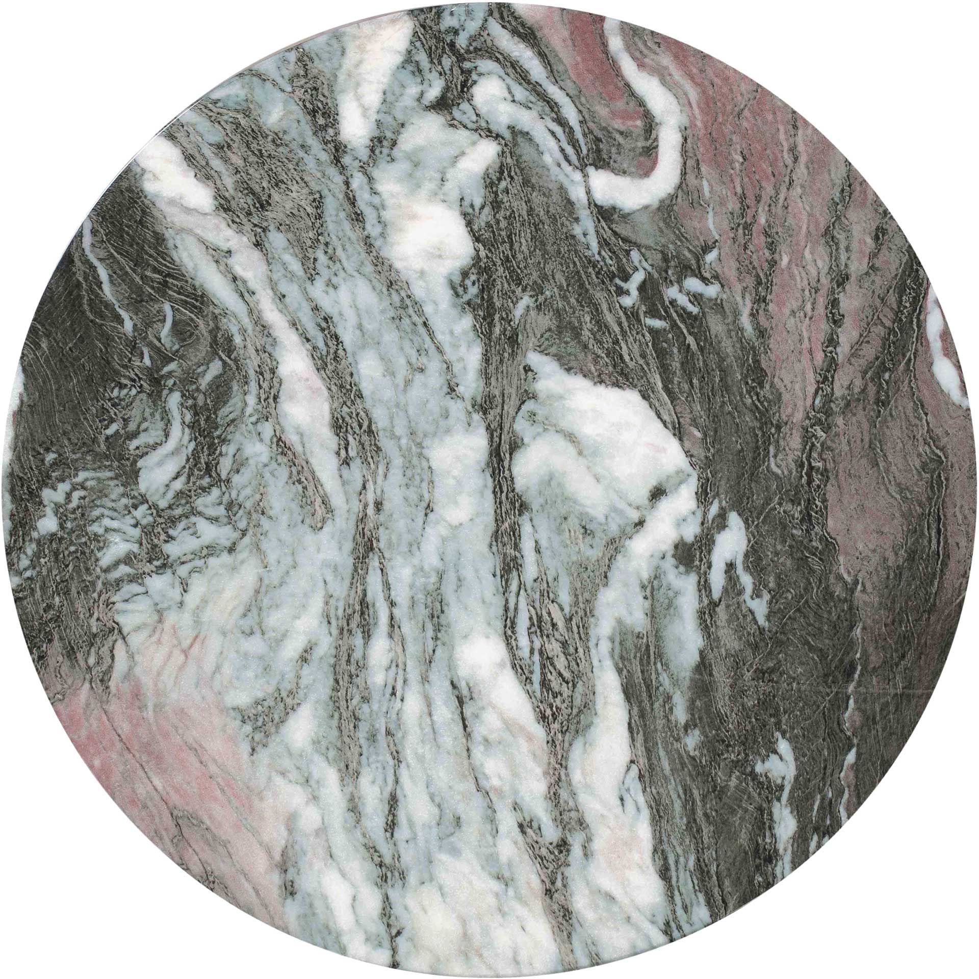 Rulan Marble Side Table Gray - Image 3