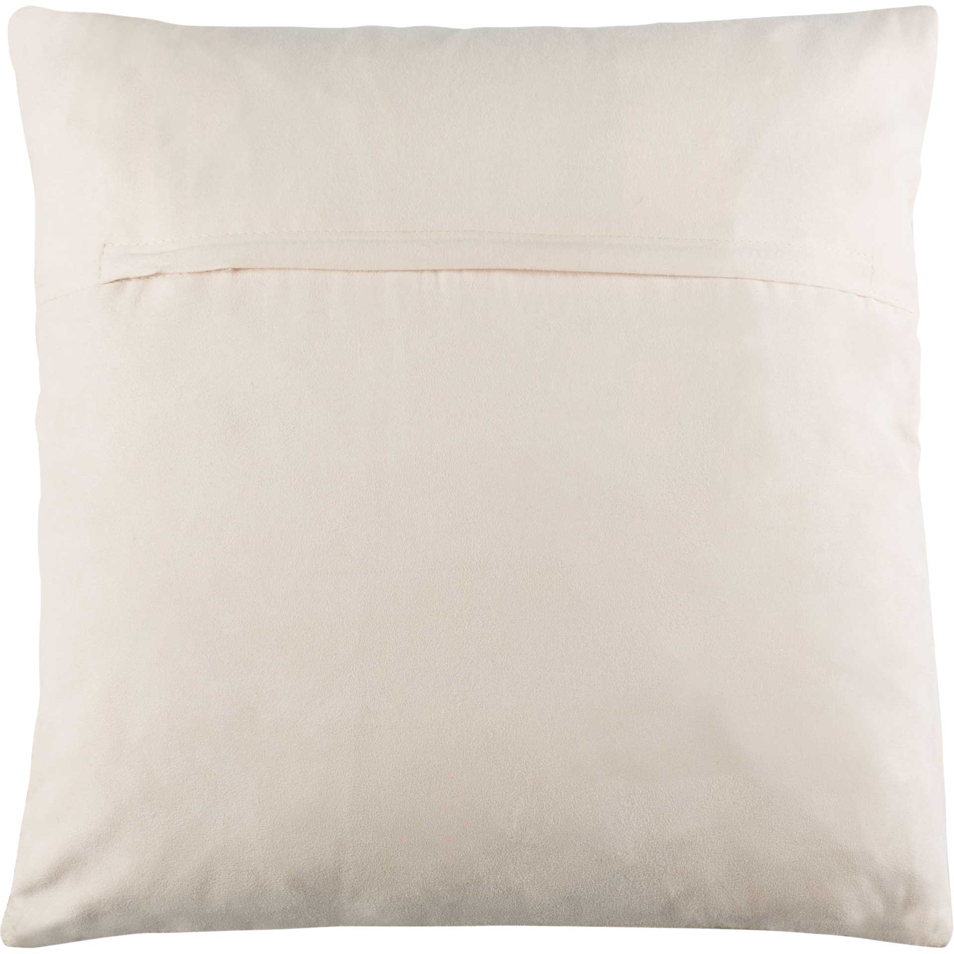 Ruth Cowhide Pillow White - Image 2