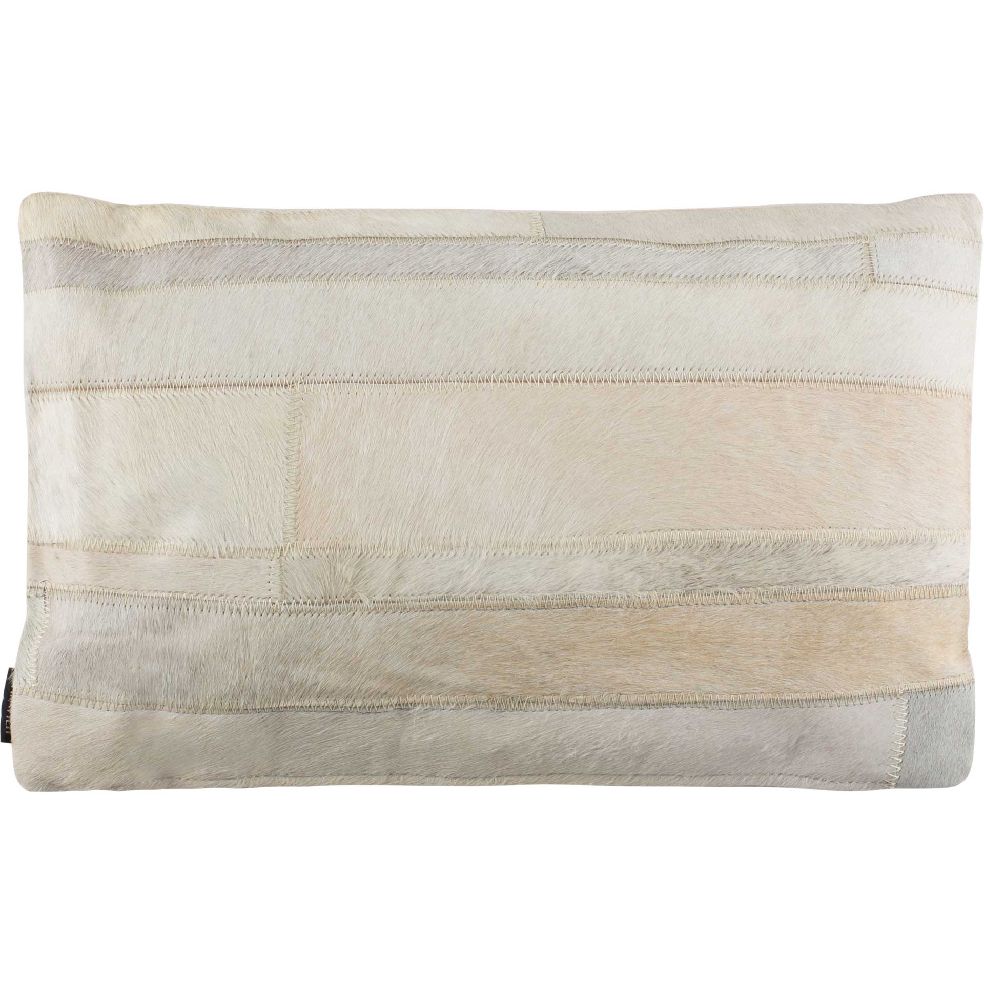 Ruth Cowhide Pillow White - Image 4