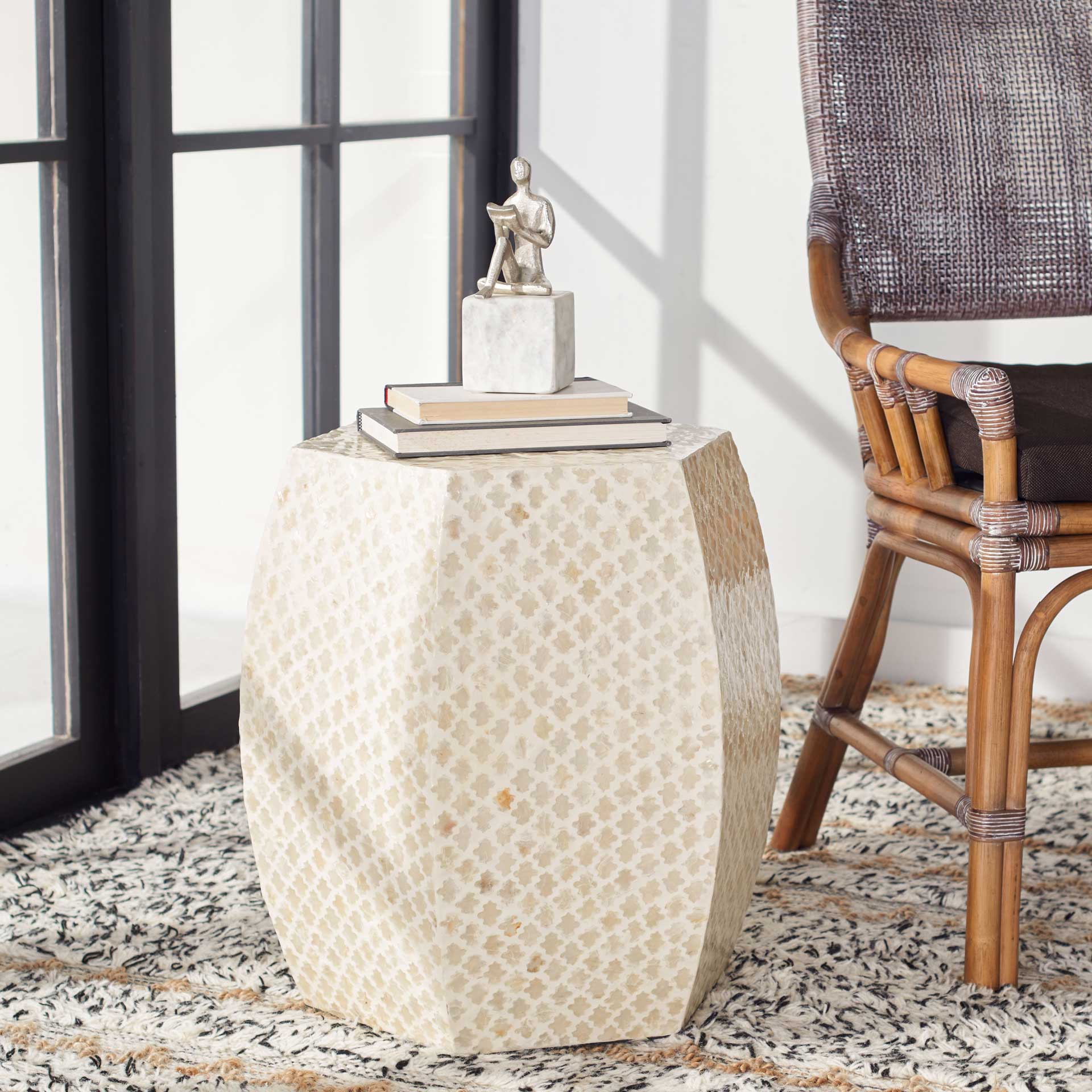 Ryker Accent Table White - Image 4