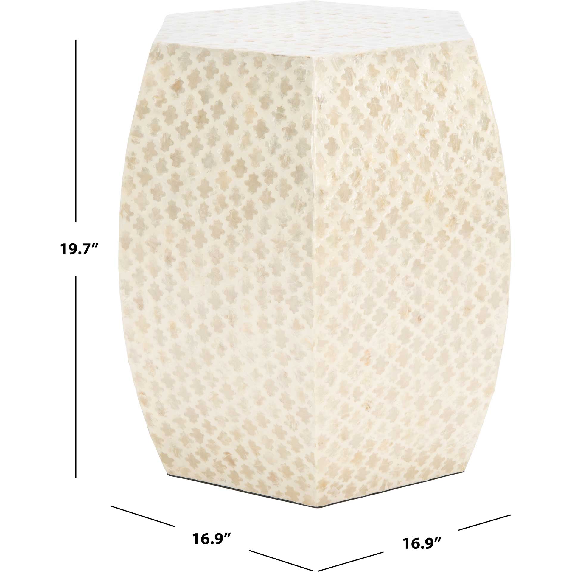 Ryker Accent Table White - Image 5