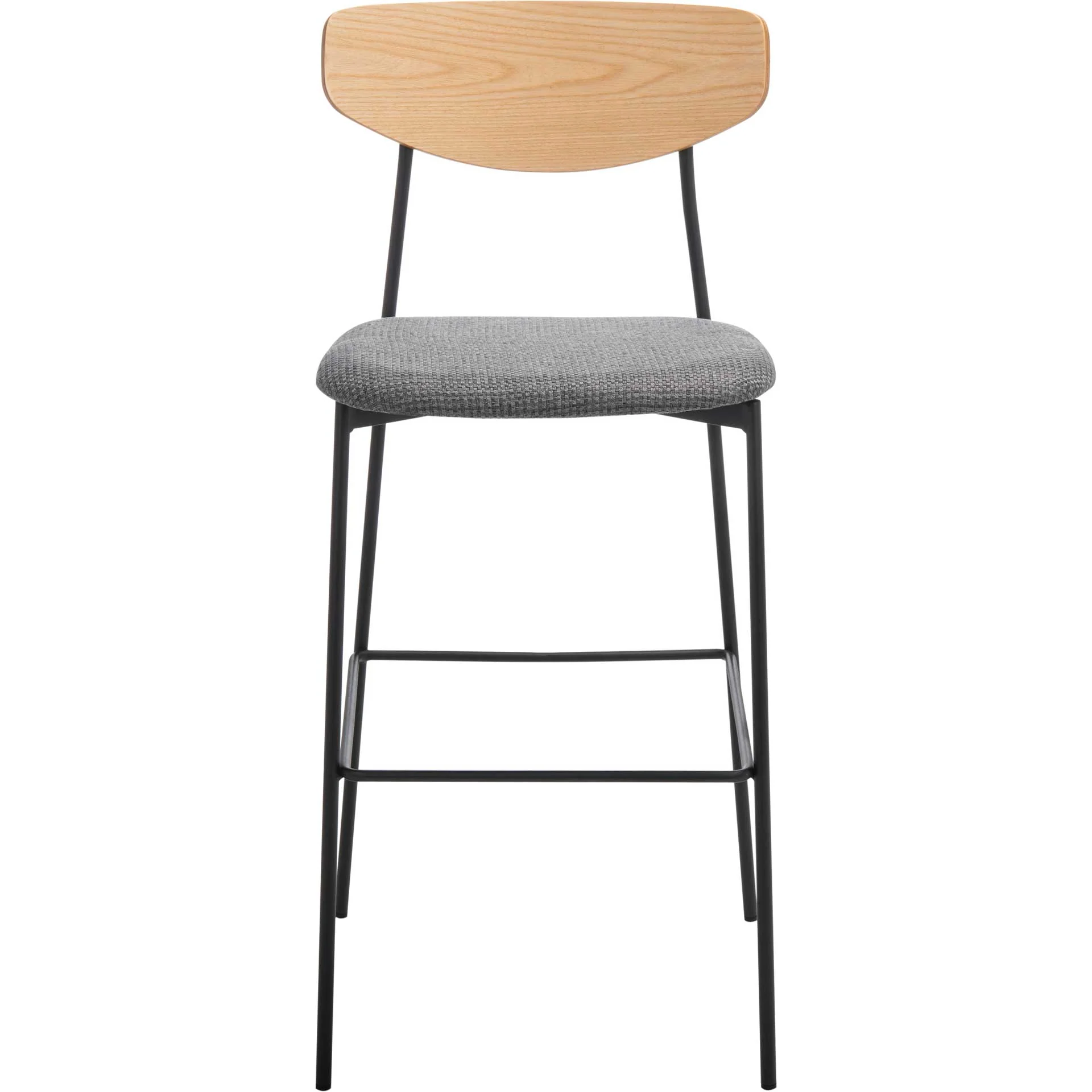 Ryne Bar Stool Oak/Gray - Image 2