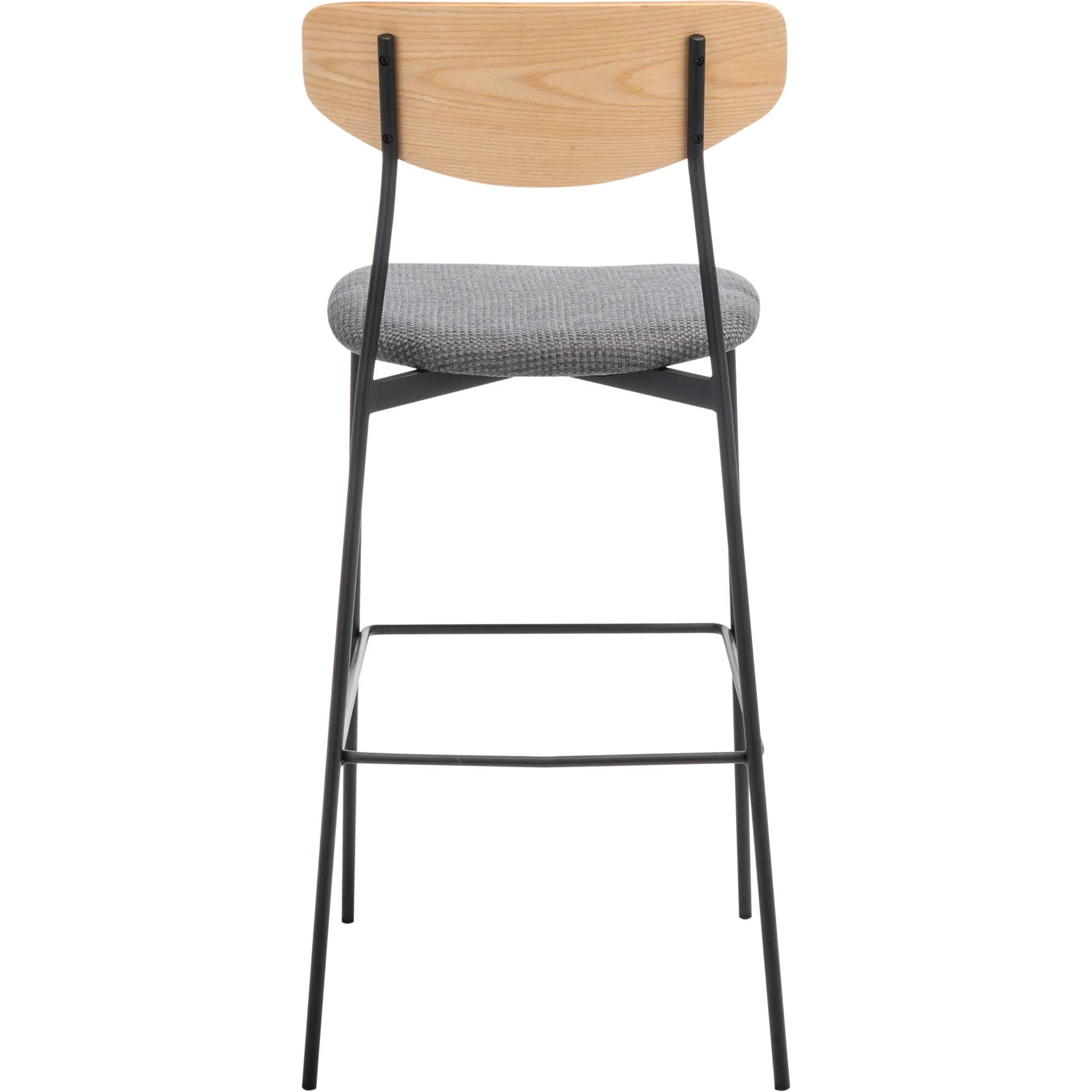 Ryne Bar Stool Oak/Gray - Image 3