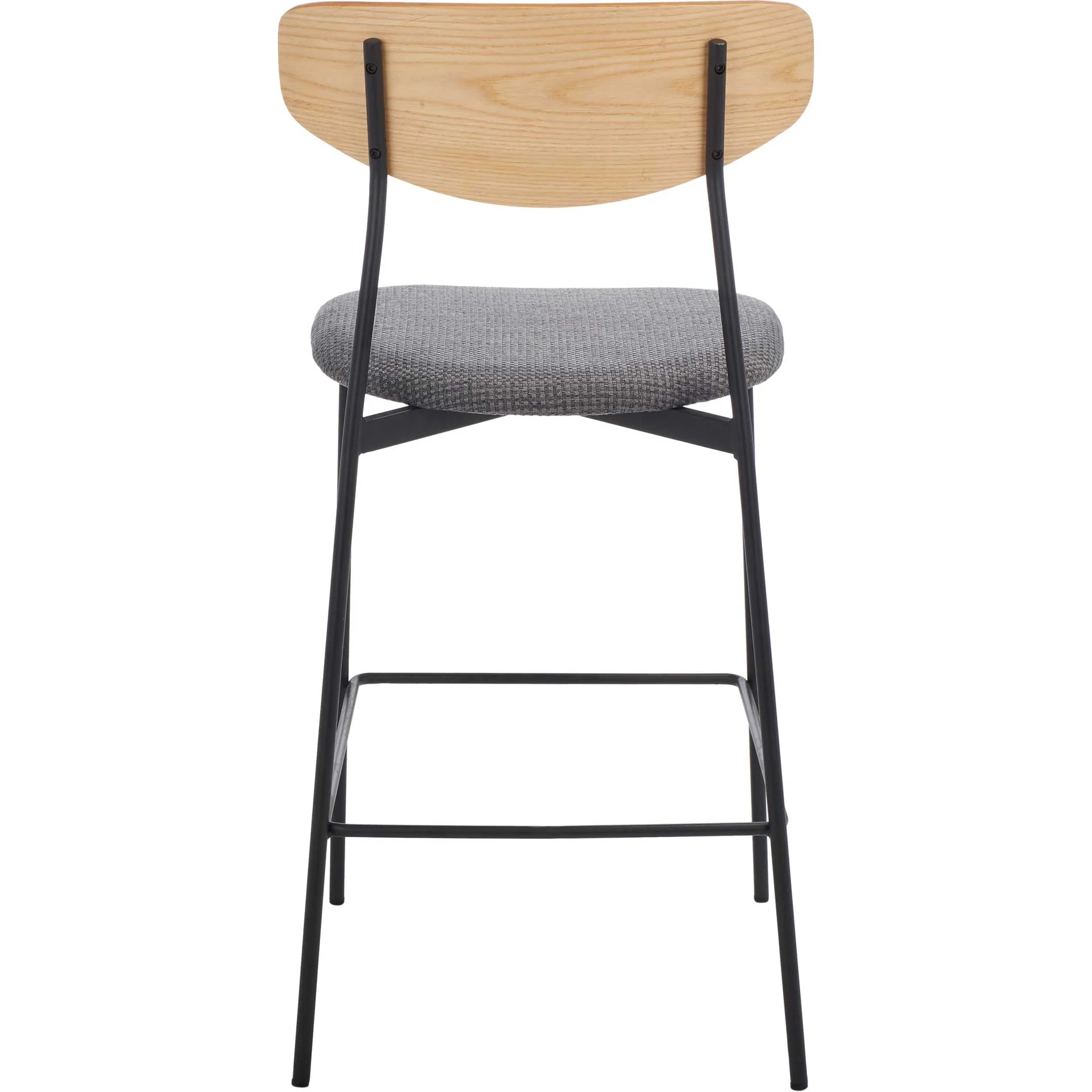 Ryne Bar Stool Oak/Gray - Image 7