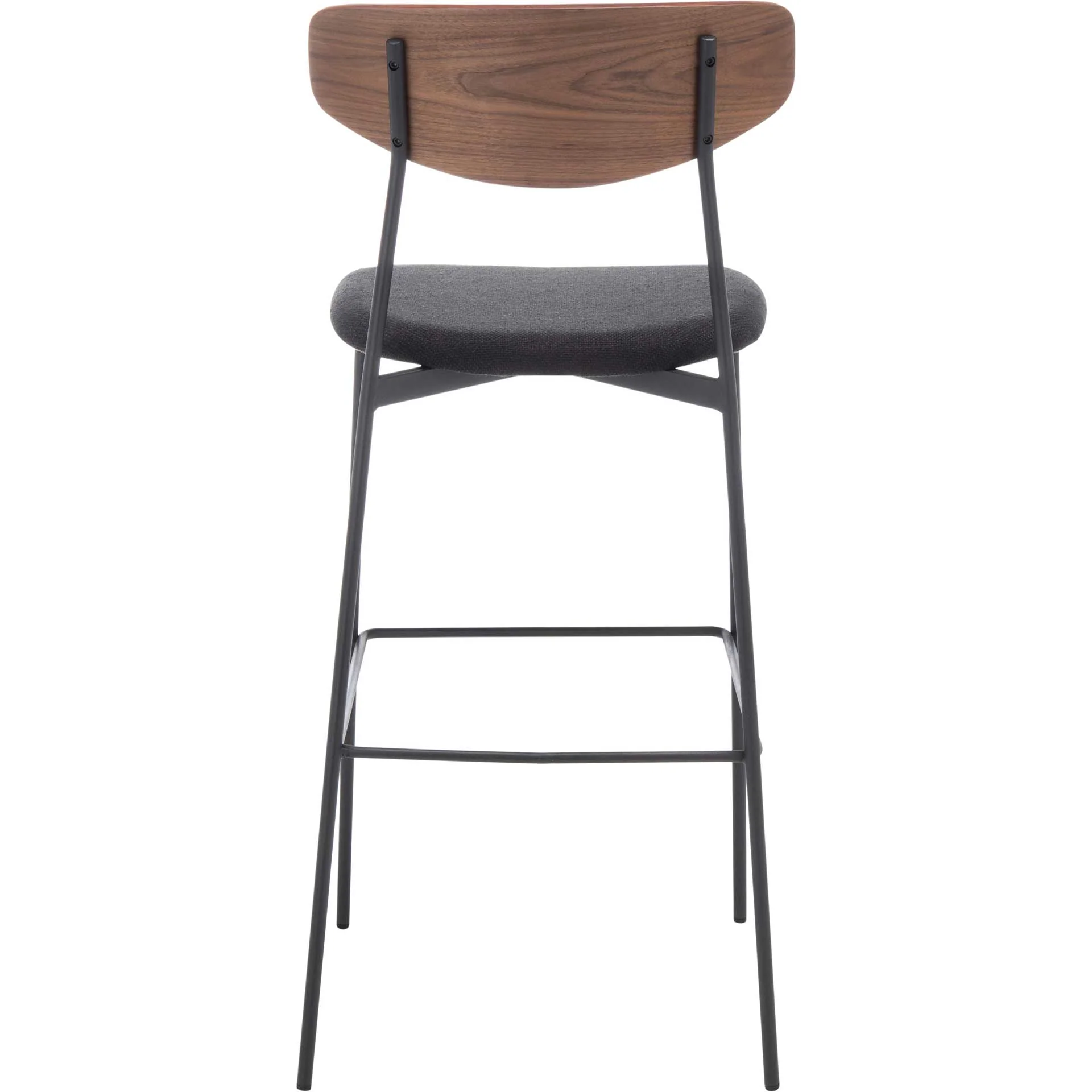 Ryne Bar Stool Walnut/Black - Image 3