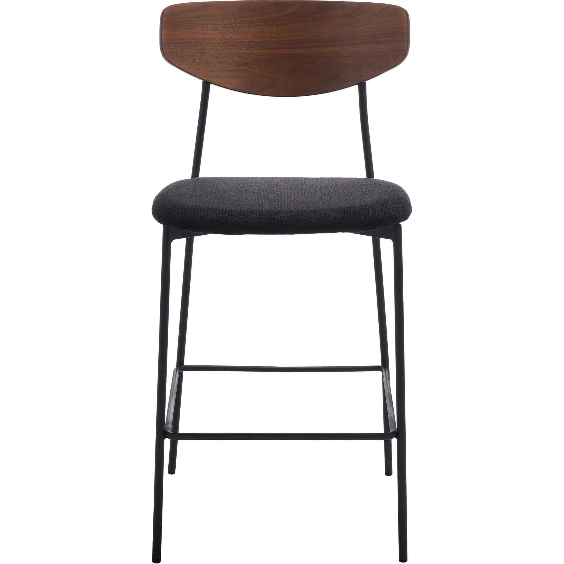 Ryne Bar Stool Walnut/Black - Image 6