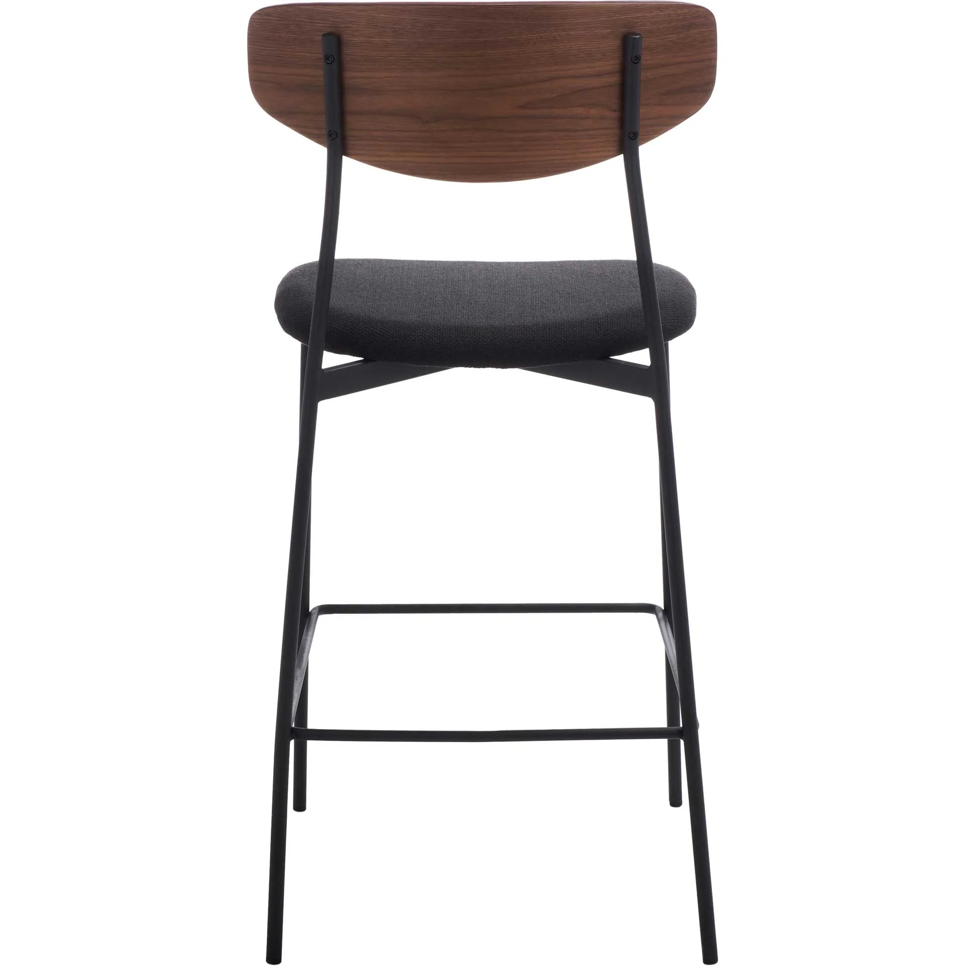 Ryne Bar Stool Walnut/Black - Image 7