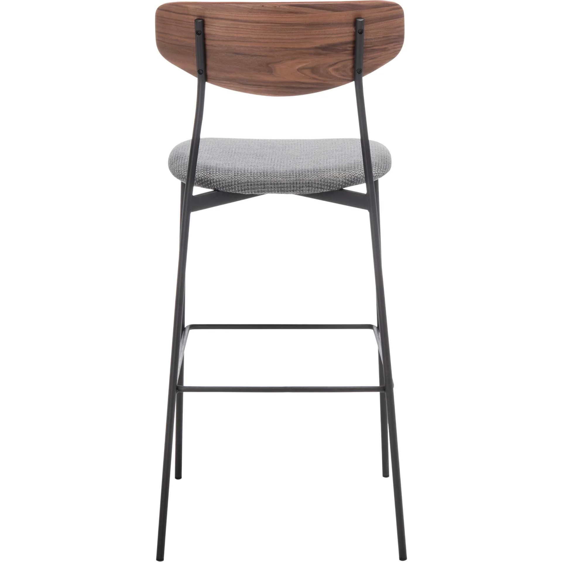 Ryne Bar Stool Walnut/Gray - Image 3