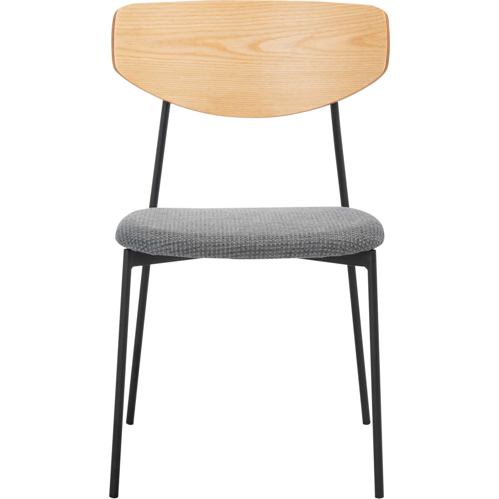 Ryne Dining Chair Oak/Gray (Set of 2) - Image 3
