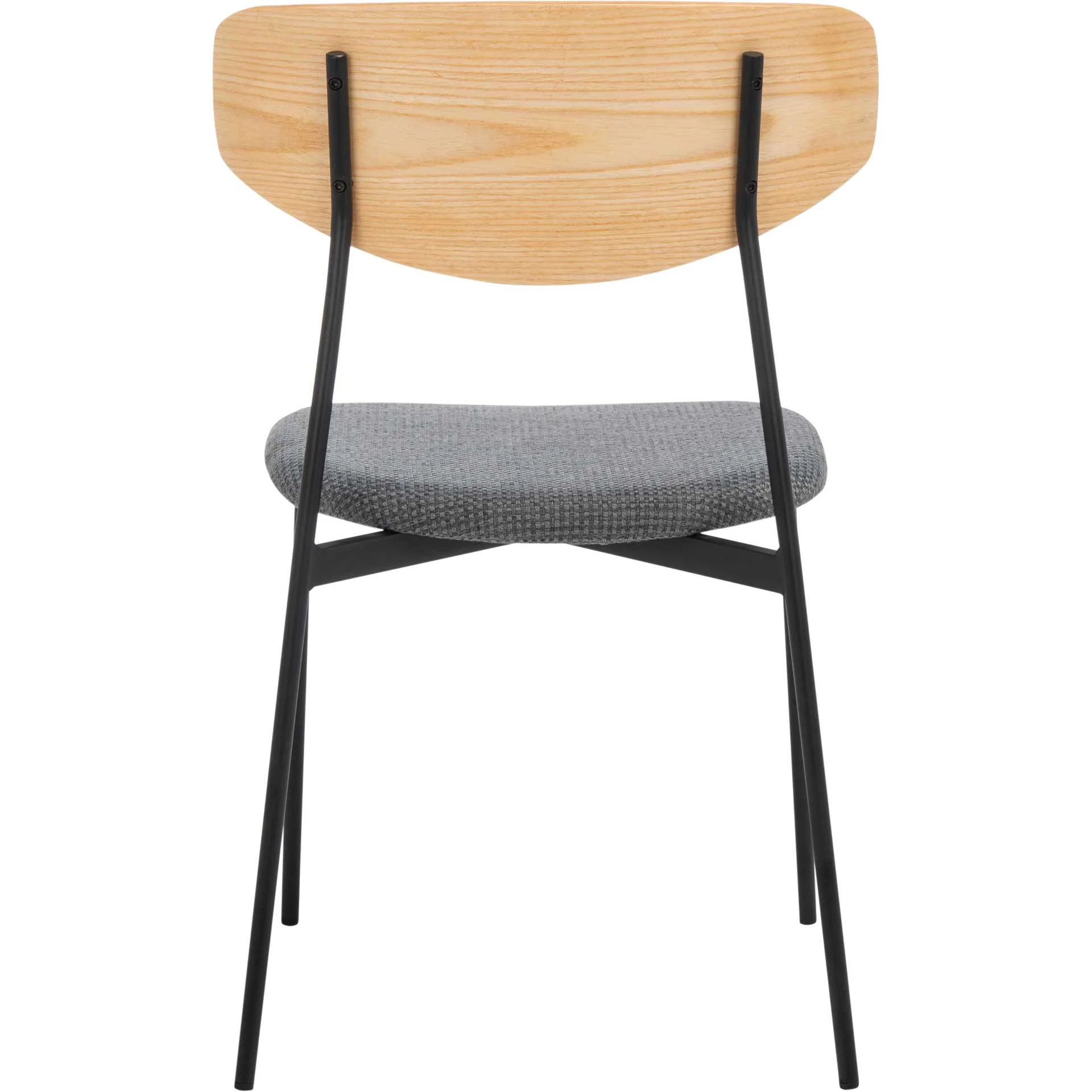 Ryne Dining Chair Oak/Gray (Set of 2) - Image 4