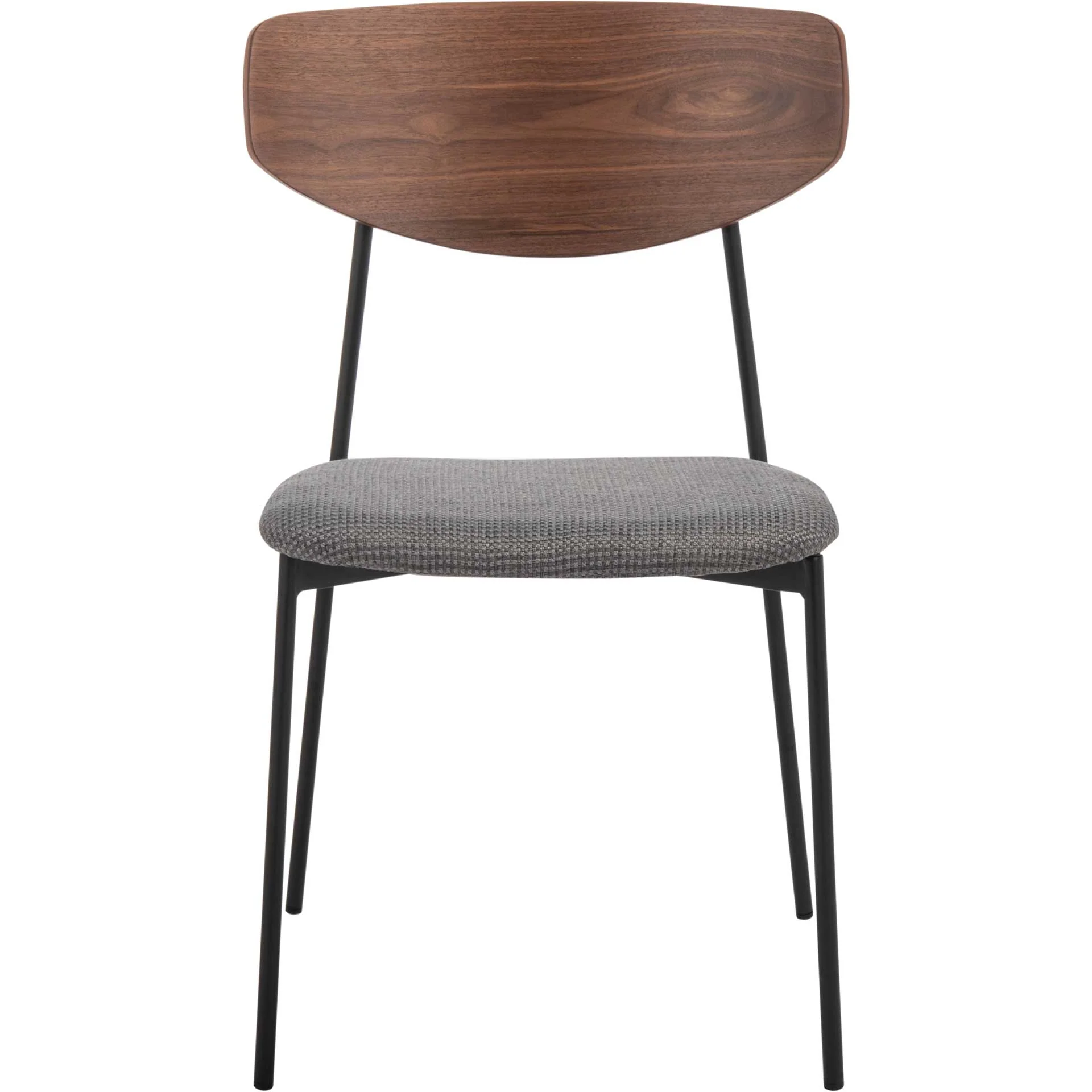 Ryne Dining Chair Walnut/Gray (Set of 2) - Image 3