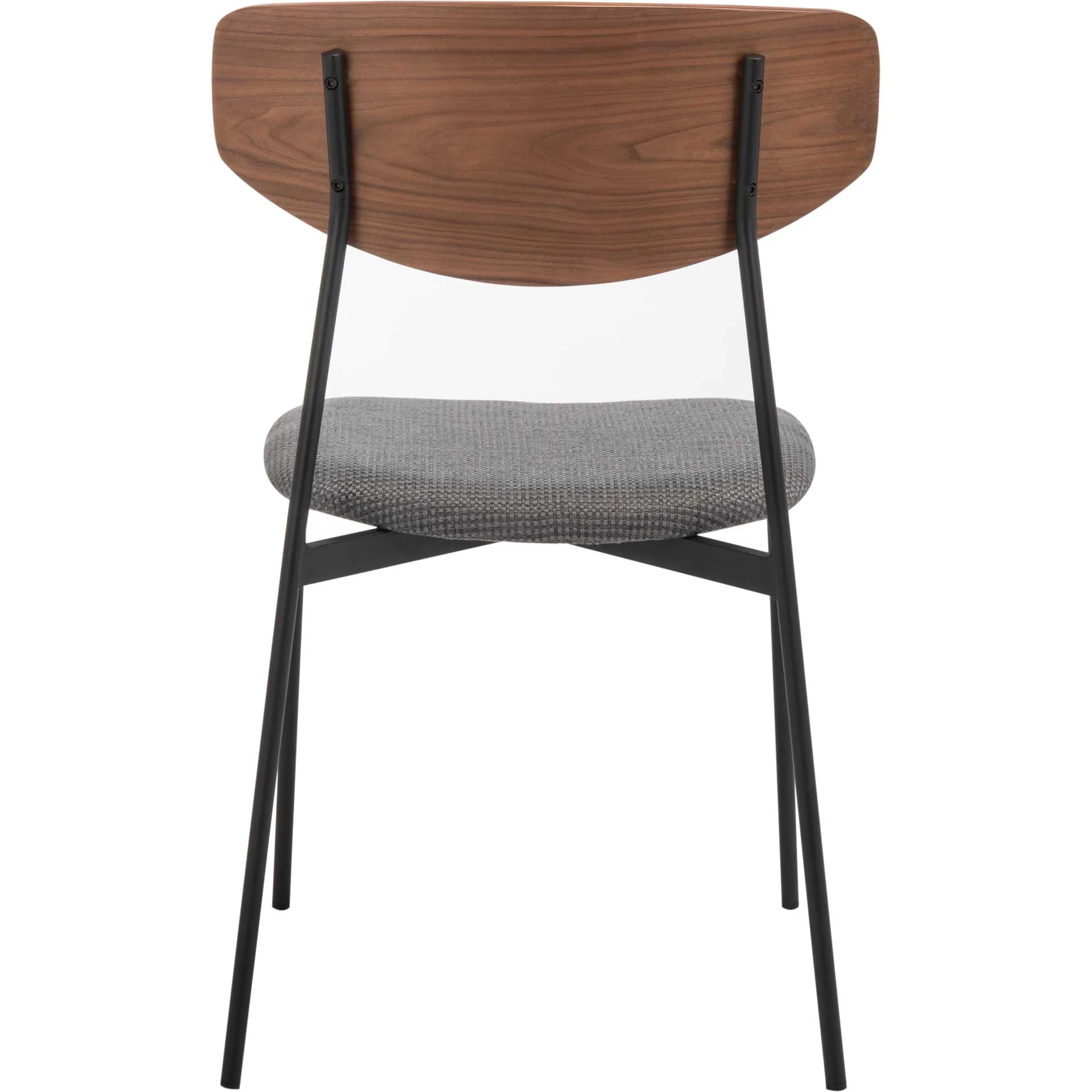 Ryne Dining Chair Walnut/Gray (Set of 2) - Image 4