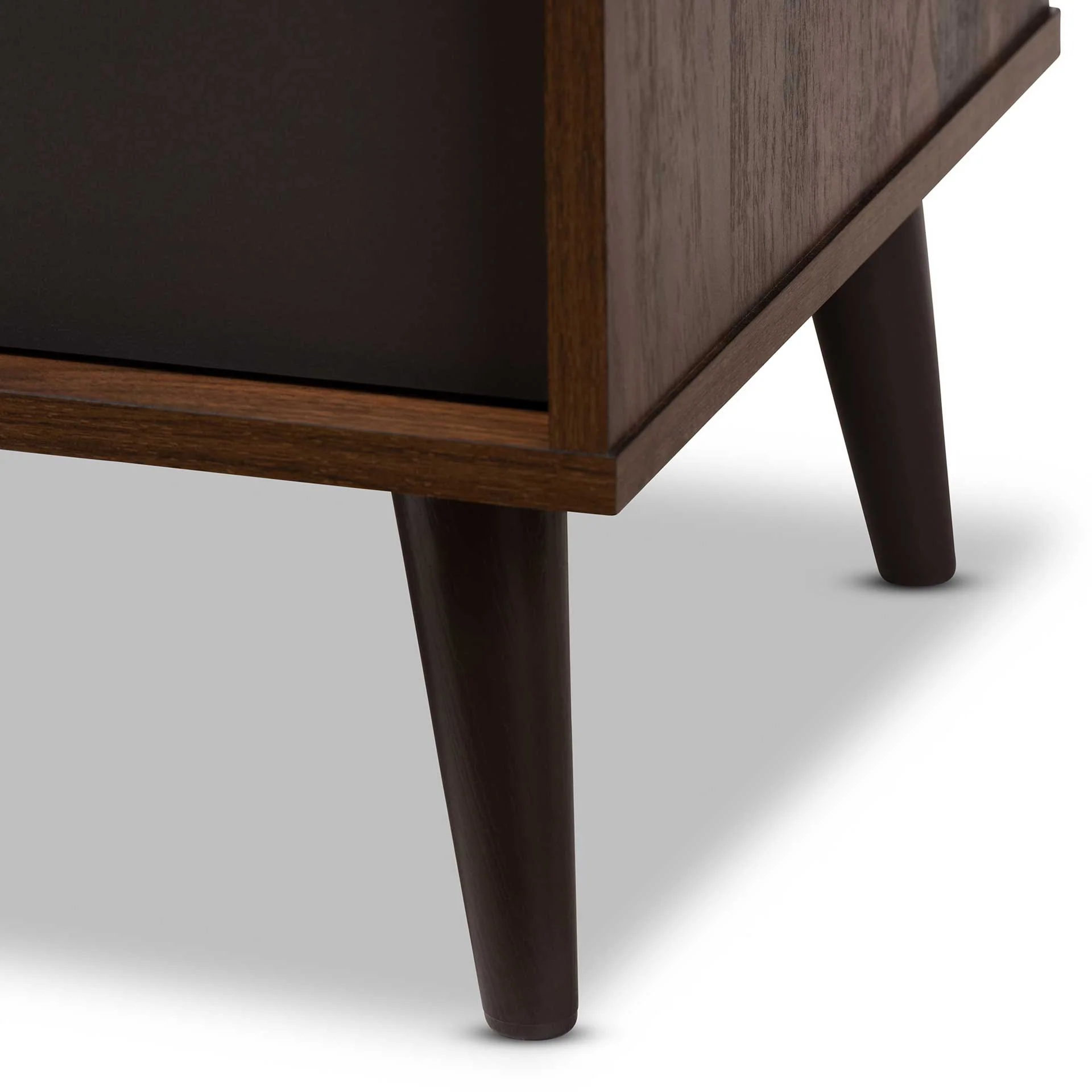 Sabastian TV Stand Walnut/Dark Gray - Image 6