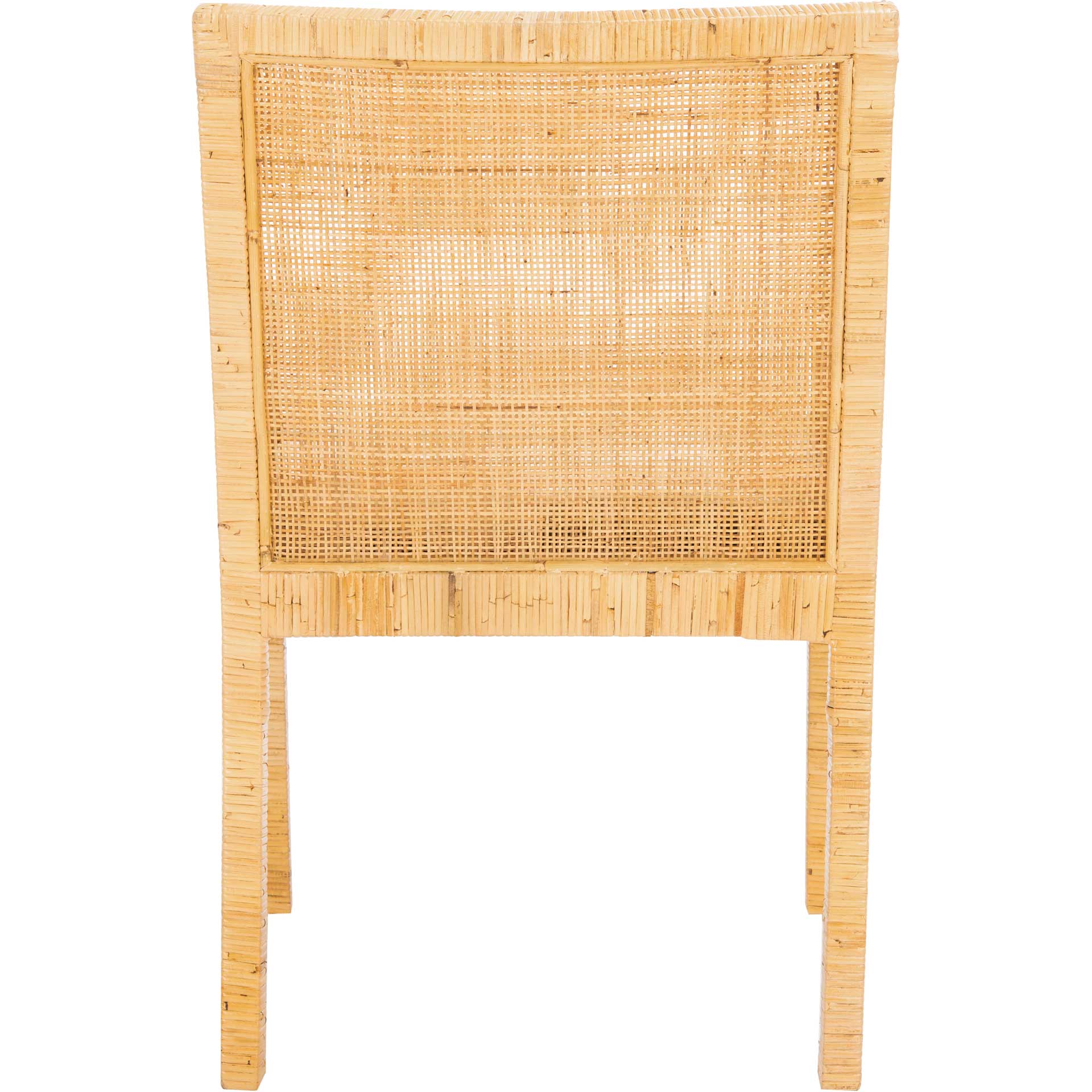 Saffron Accent Chair With Cushion Natural/White - Image 3