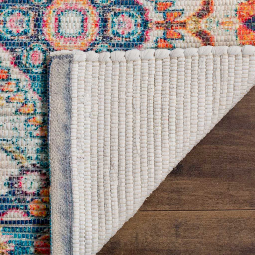 Saffron Cream/Blue Area Rug - Image 3