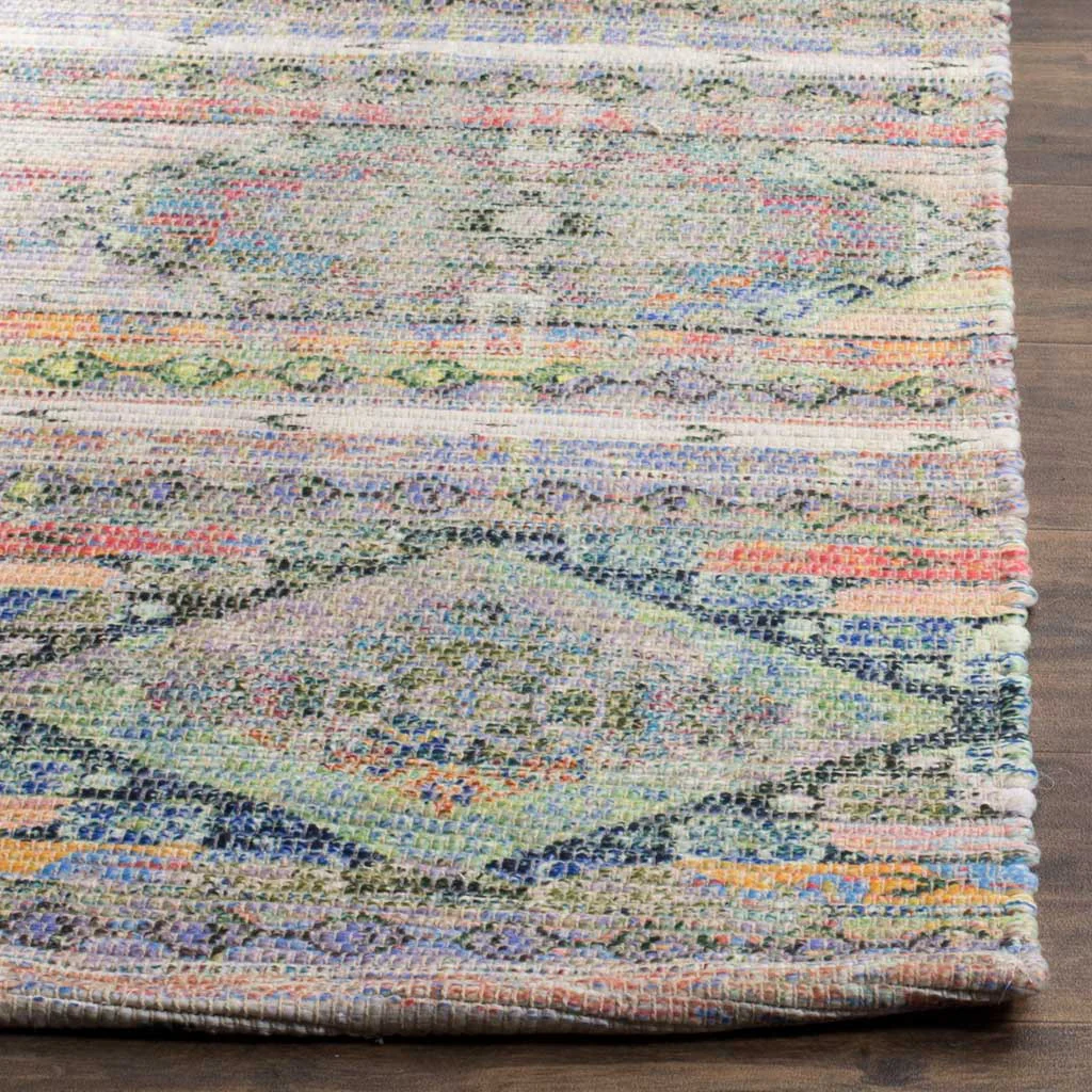 Saffron Transition Cream/Blue Area Rug - Image 3