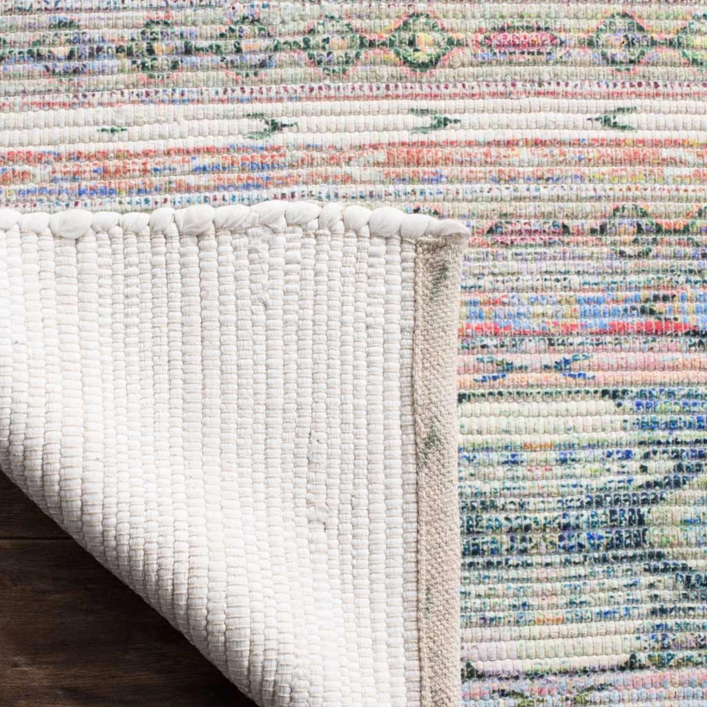 Saffron Transition Cream/Blue Area Rug - Image 4