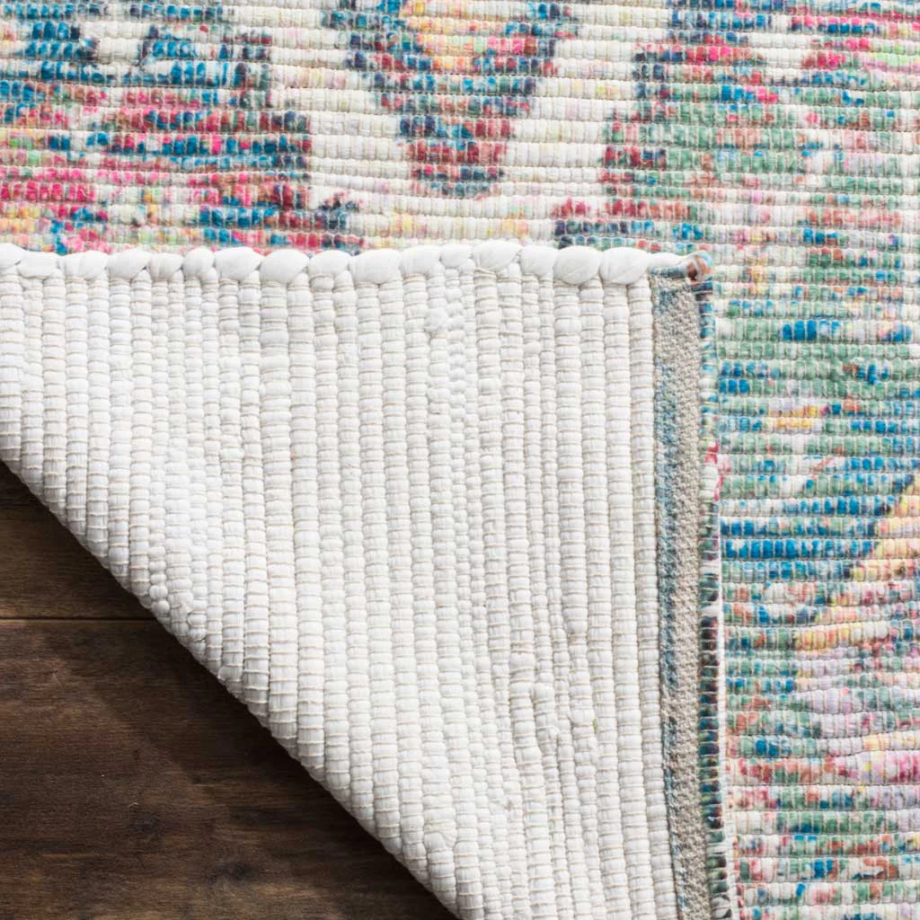 Saffron Turquoise/Peach Area Rug - Image 4