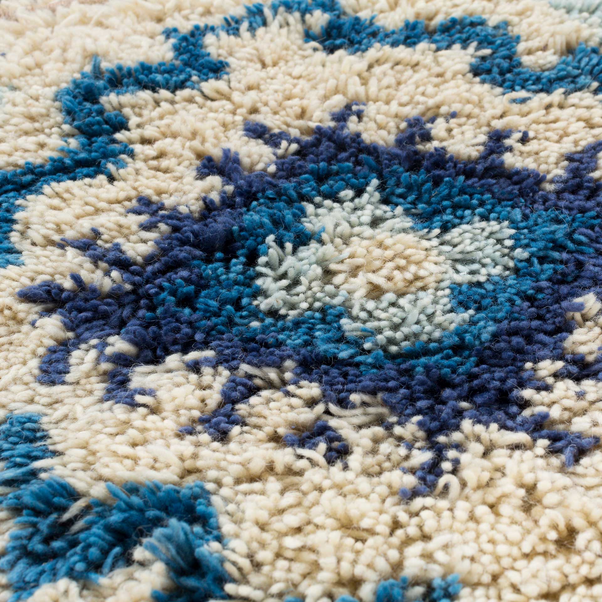 Safura Wall Hanging Denim/Sky Blue/Cream - Image 2
