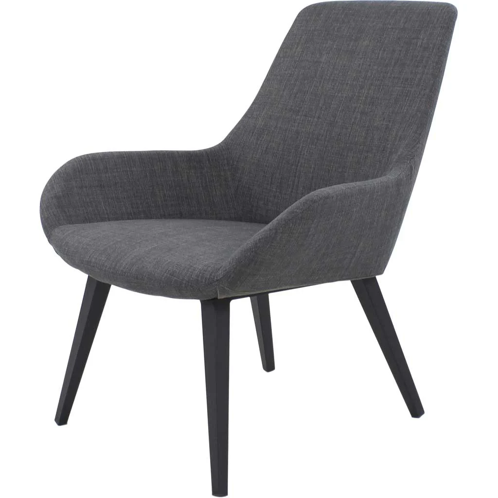 Sager Club Chair Gray - Image 2