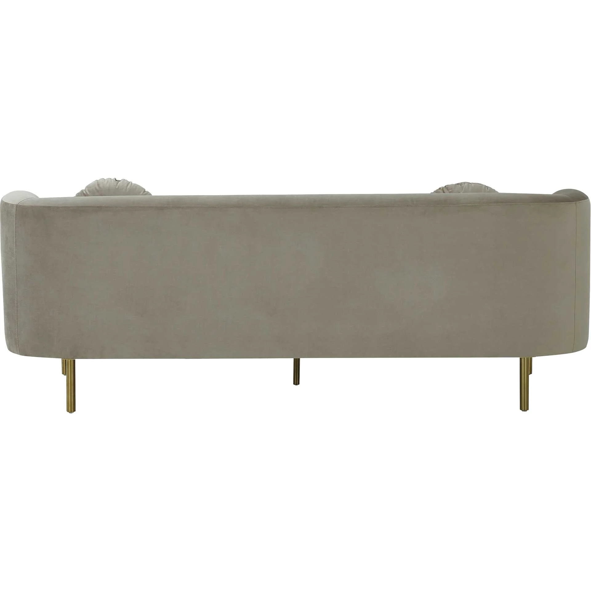 Sammi Velvet Sofa Alabaster - Image 3