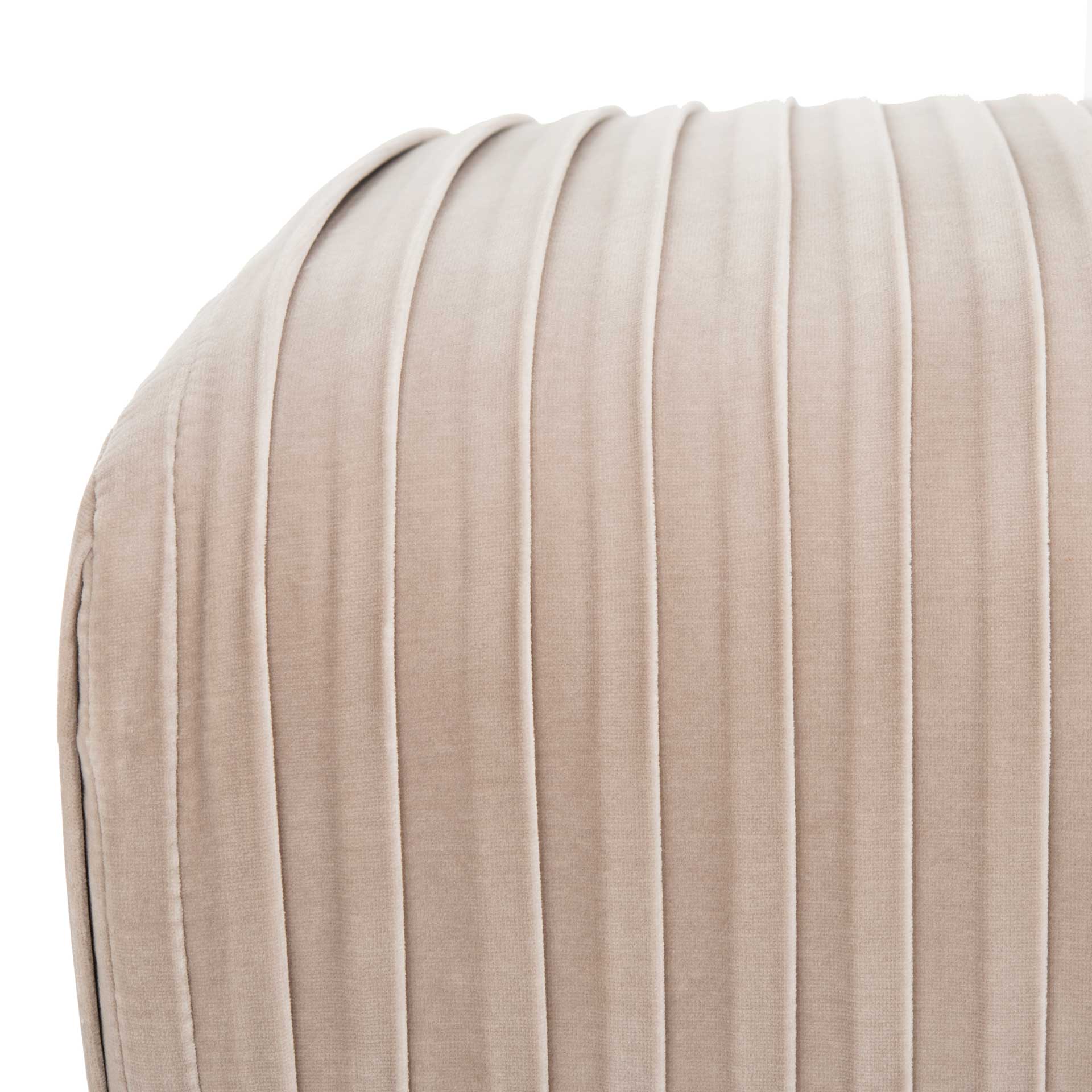 Sanguine Velvet Bench Brass/Giotto Almond - Image 4