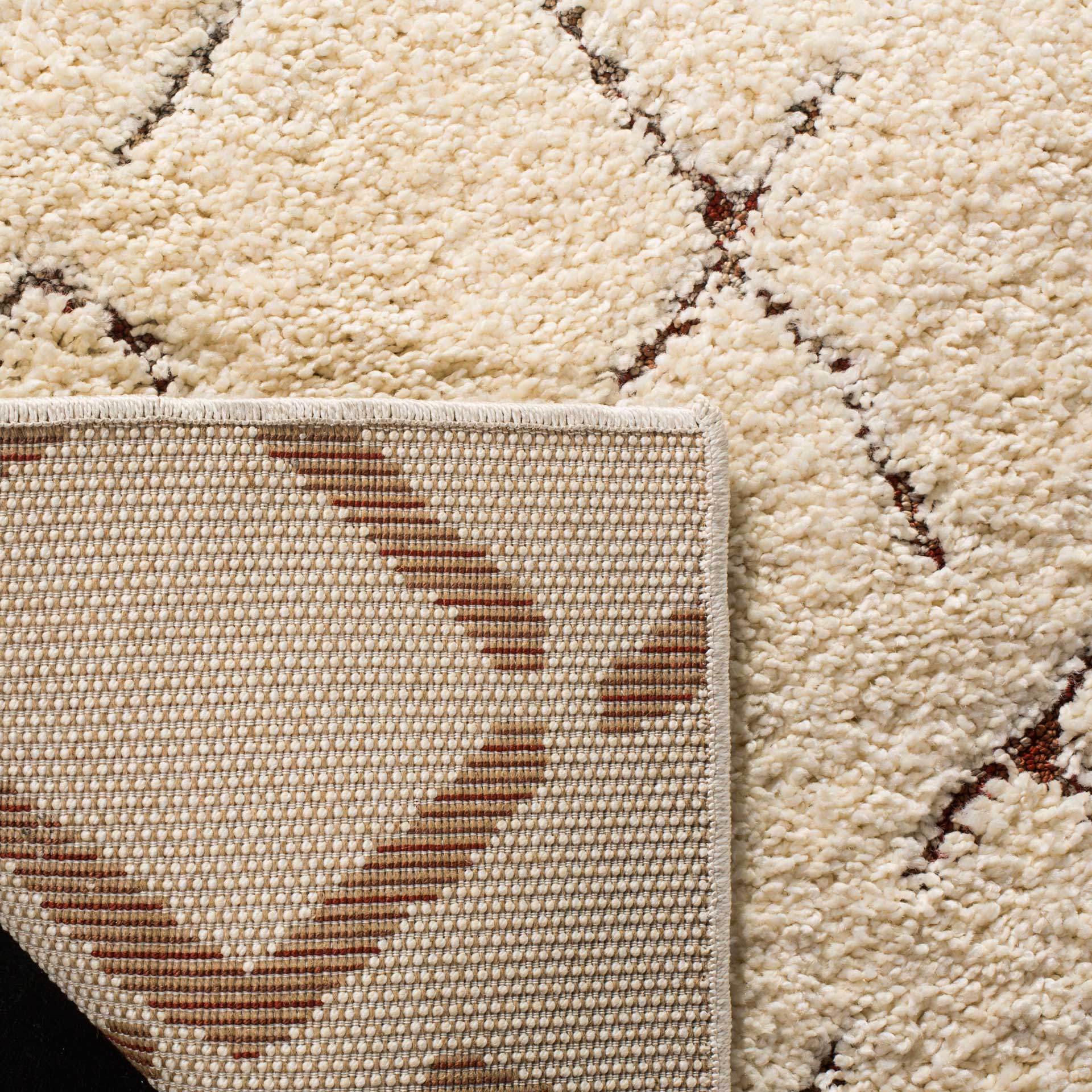 Santorini Shag Cream/Multi Area Rug - Image 6
