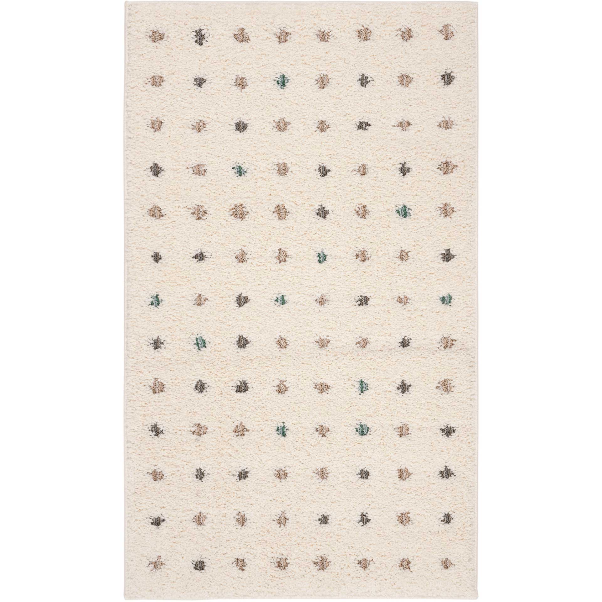Santorini Shag Dots Cream/Multi Area Rug - Image 4