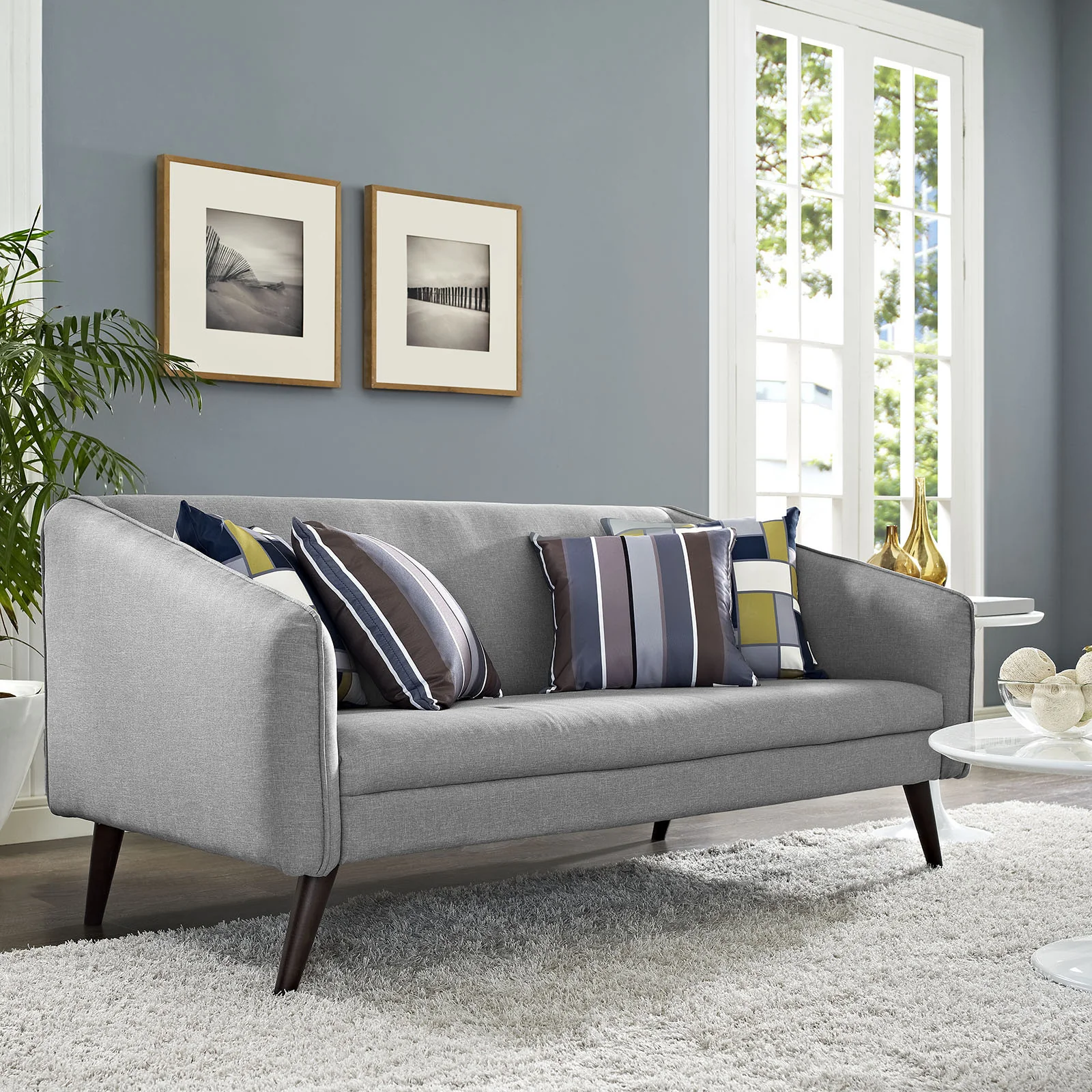 Sarasota Sofa Light Gray - Image 4