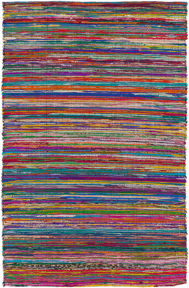 Saturday Night Poppy/Cobalt Area Rug - Image 2