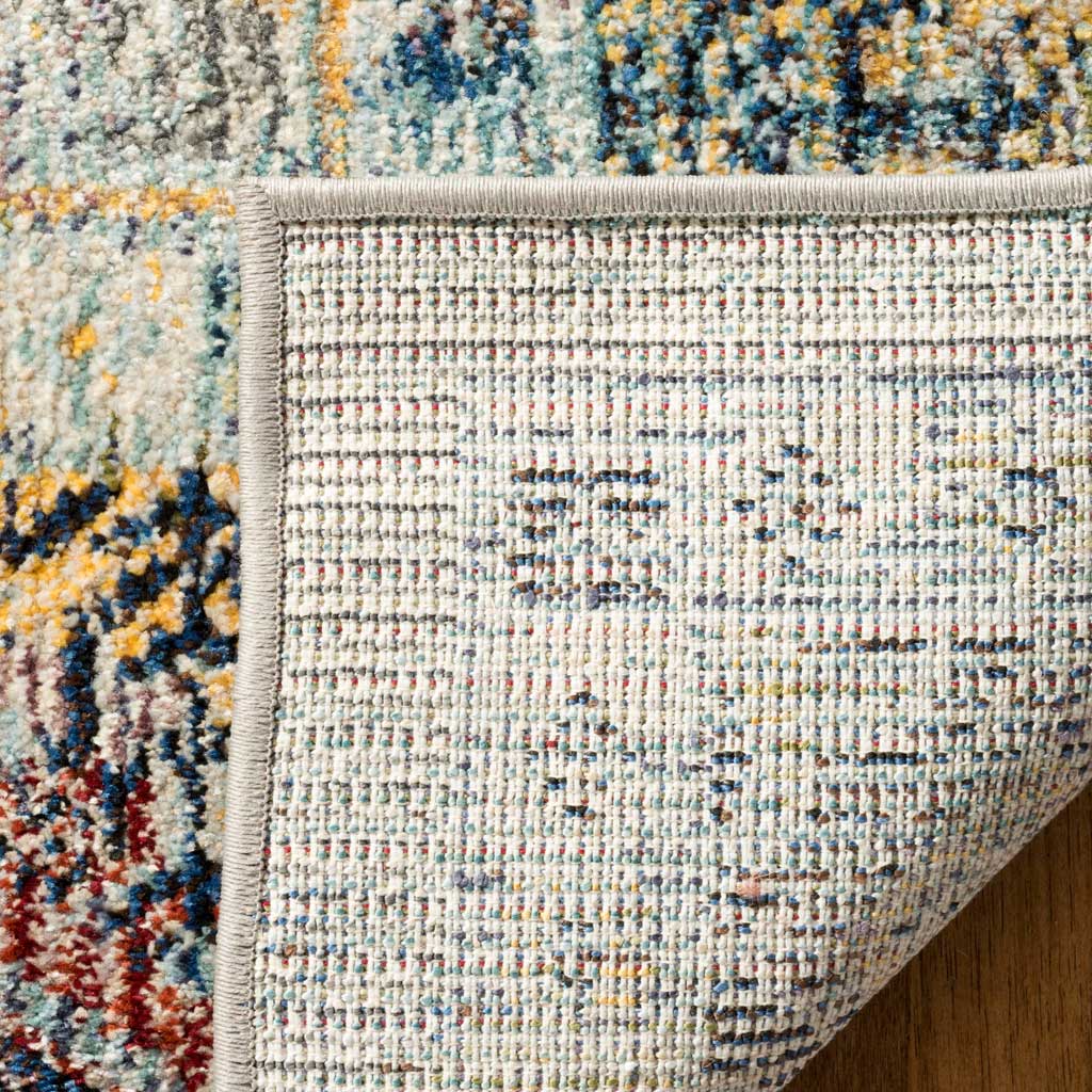 Savannah Gray/Navy Area Rug - Image 3