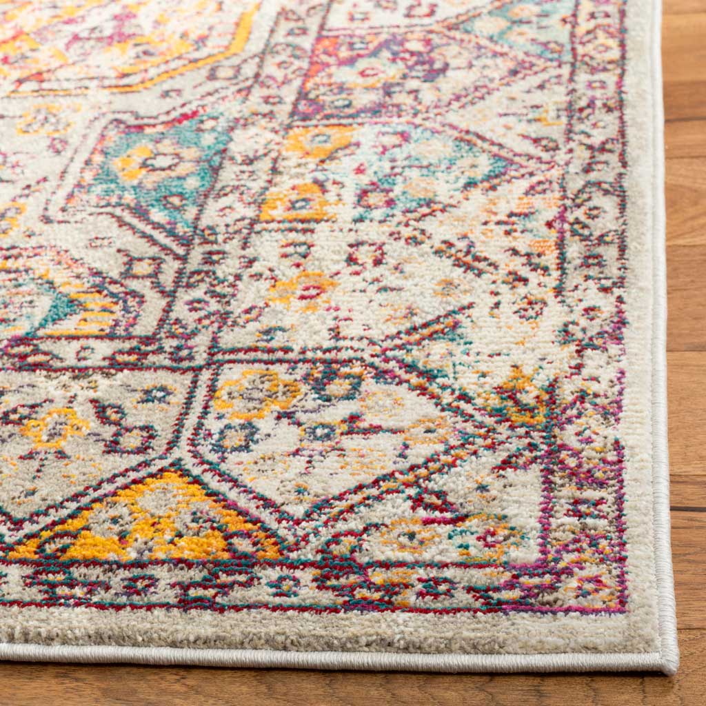Savannah Gray/Red Area Rug - Image 2