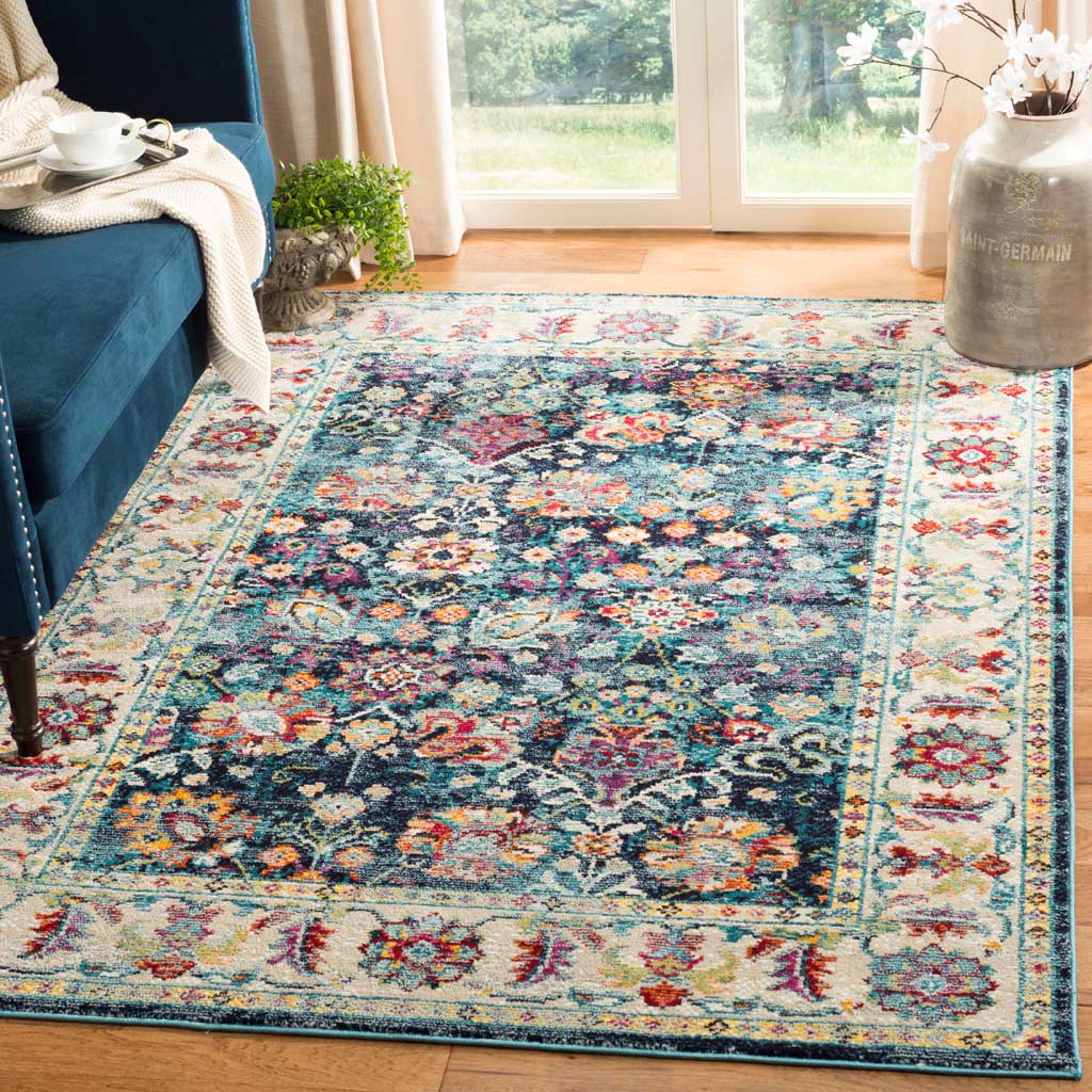 Savannah Navy/Blue Area Rug - Image 4