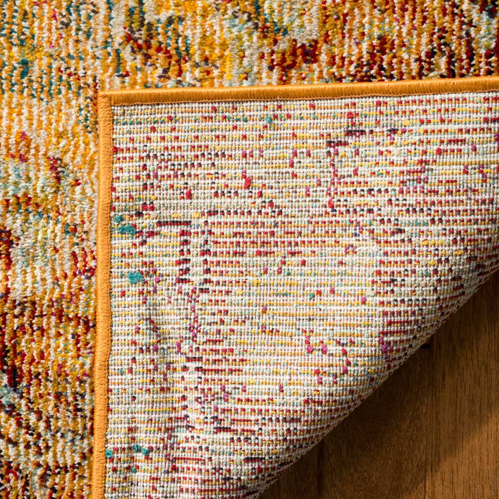 Savannah Yellow/Orange Area Rug - Image 3
