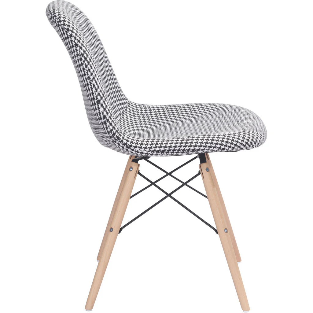 Savona Side Chair Houndstooth - Image 2
