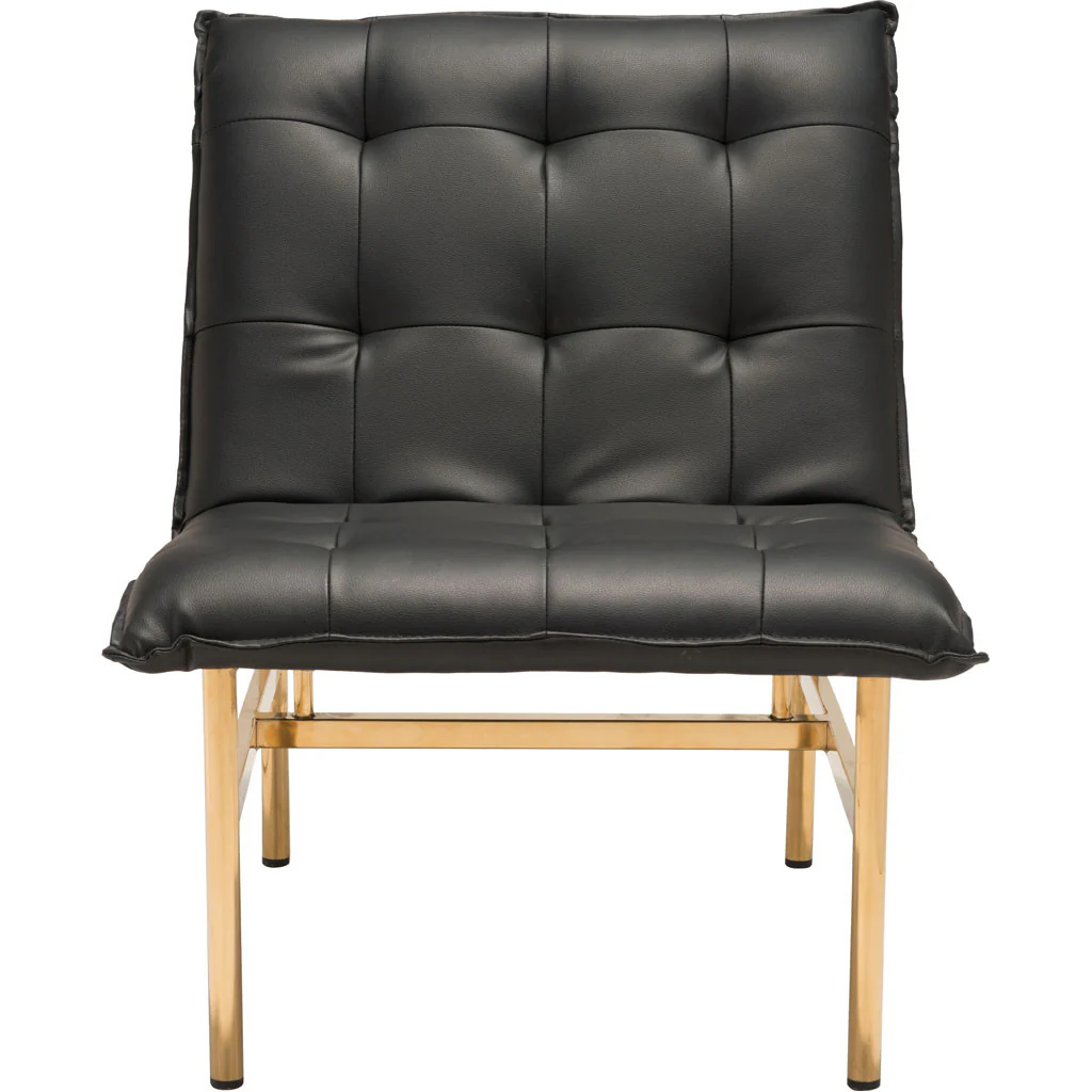 Sawyer Chair Black & Gold - Image 3