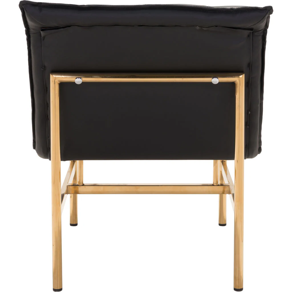 Sawyer Chair Black & Gold - Image 4