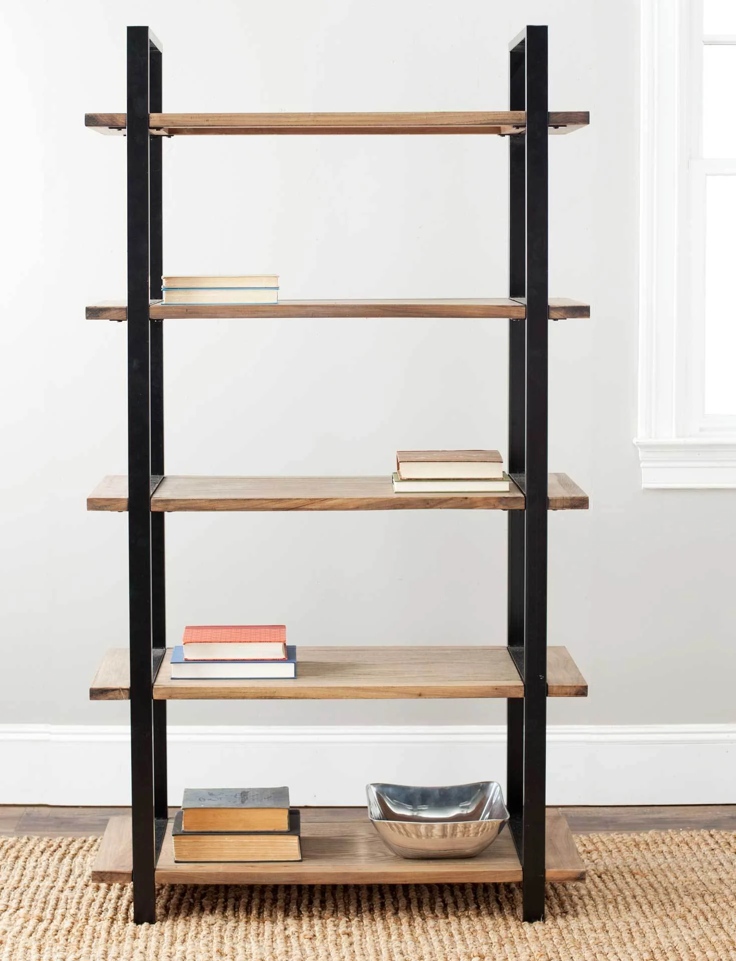 Scarlett 5 Tier Etagere Oak - Image 5