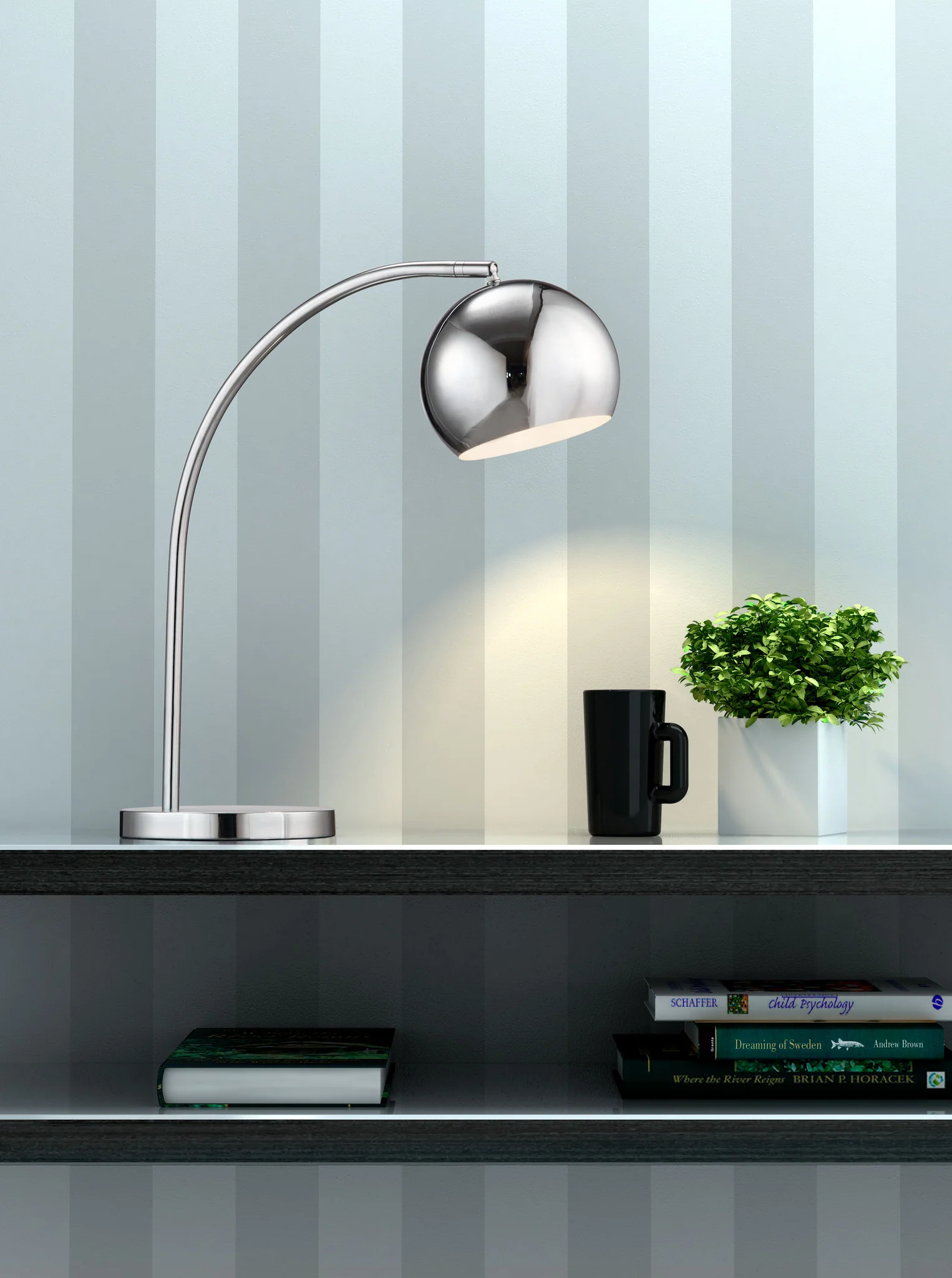 Scio Table Lamp Chrome - Image 2