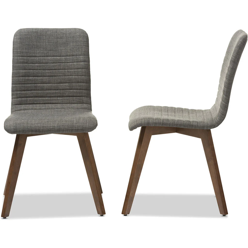 Scion Chair Dark Gray (Set of 2) - Image 2