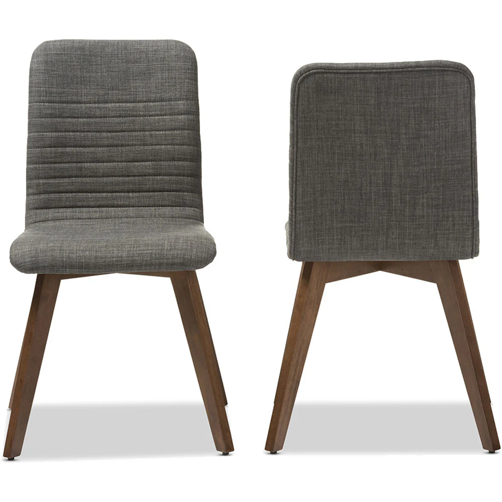 Scion Chair Dark Gray (Set of 2) - Image 3